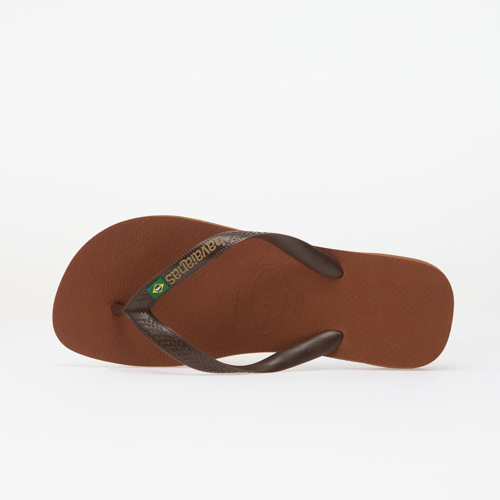 Tenisky Havaianas Brasil Logo Rust/ Dark Brown EUR 45/46
