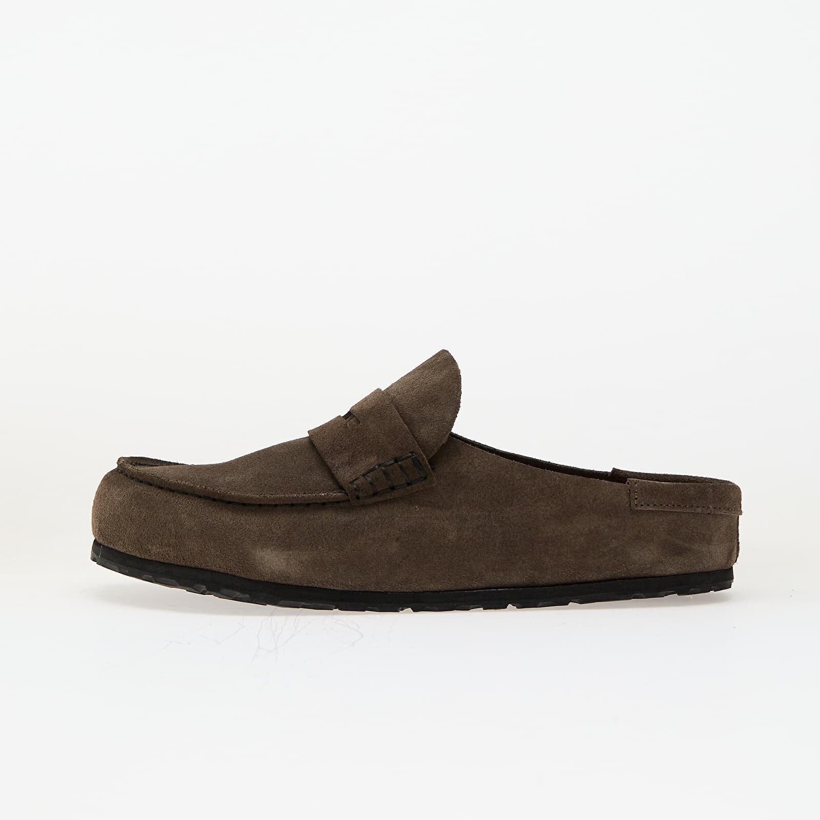 Tenisky Birkenstock Naples Wrapped Suede Leather Concrete Gray EUR 41