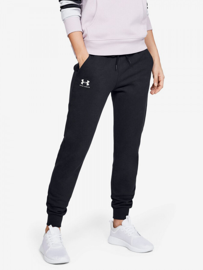 Sweatpants Under Armour Rival Fleece Sportstyle Graphic Pant-Blk