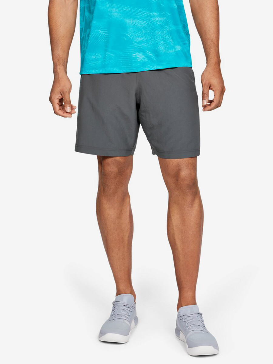 Shorts Under Armour Woven Graphic Shorts-Gry