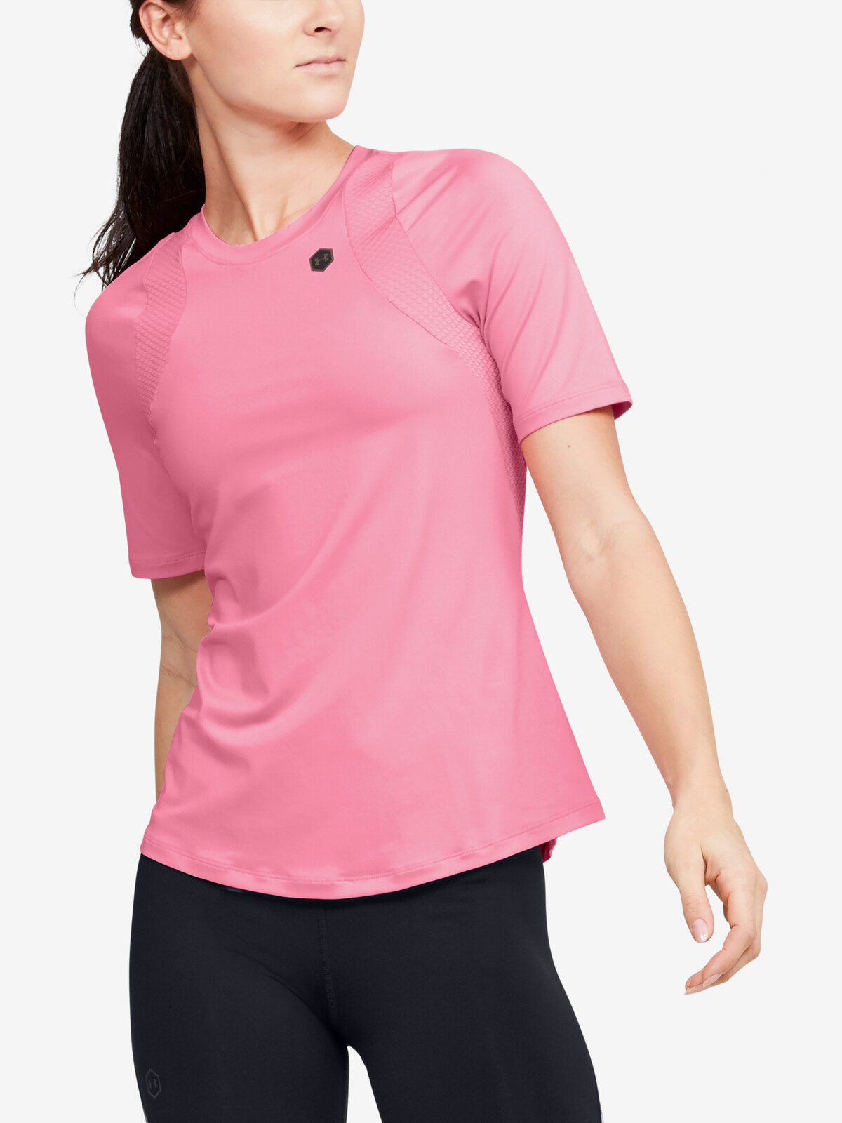 Under Armour T-Shirt Rush SS-PNK - Ladies