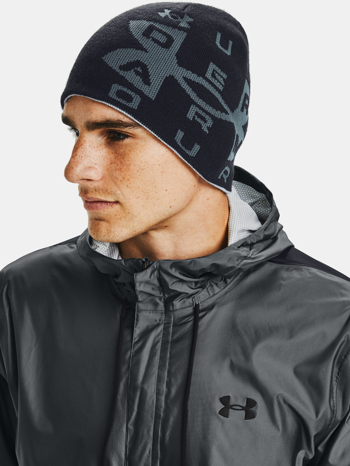 Cap Under Armour Billboard Reversible Beanie-BLK