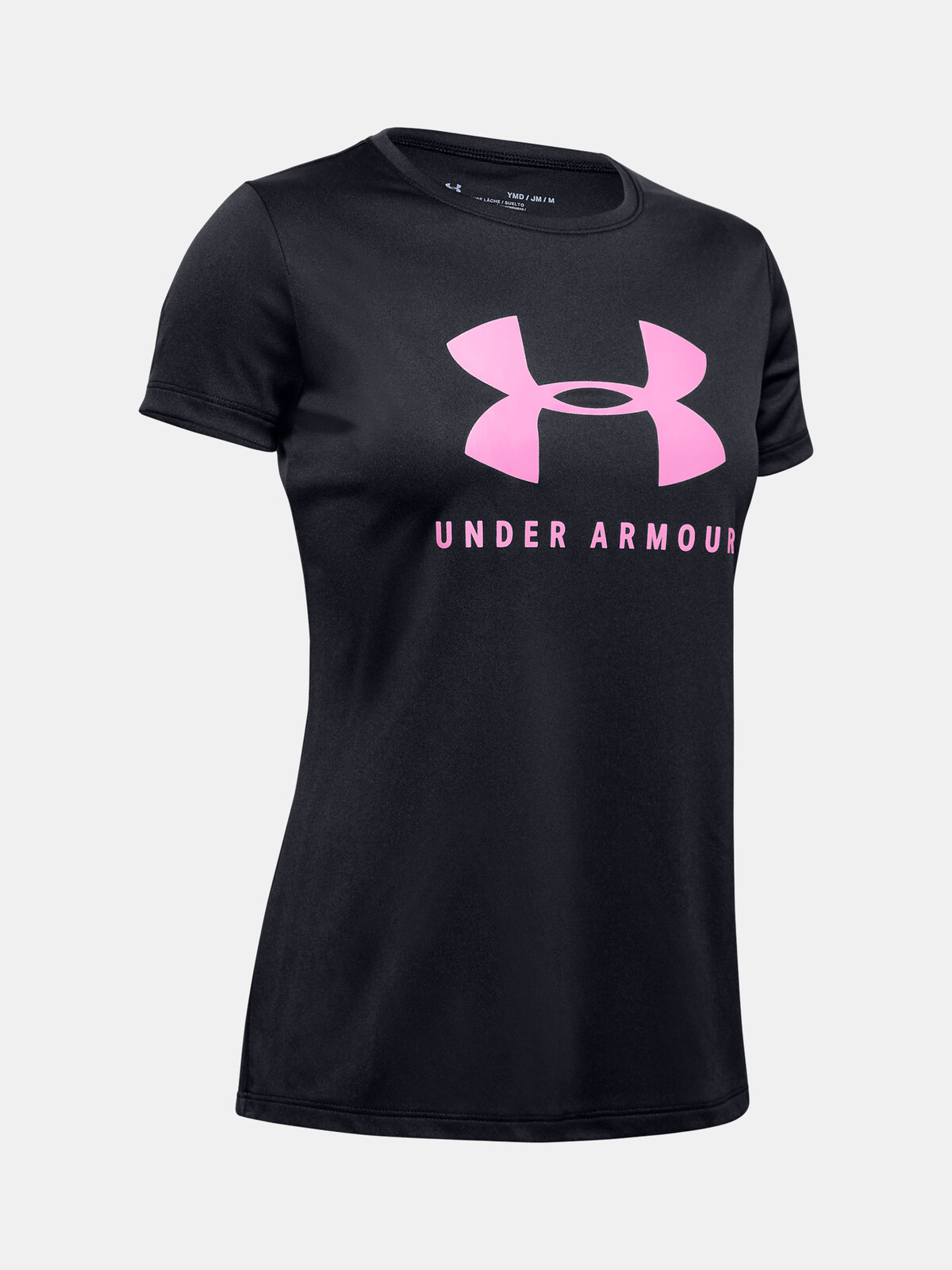 Čierne dievčenské tričko Under Armour