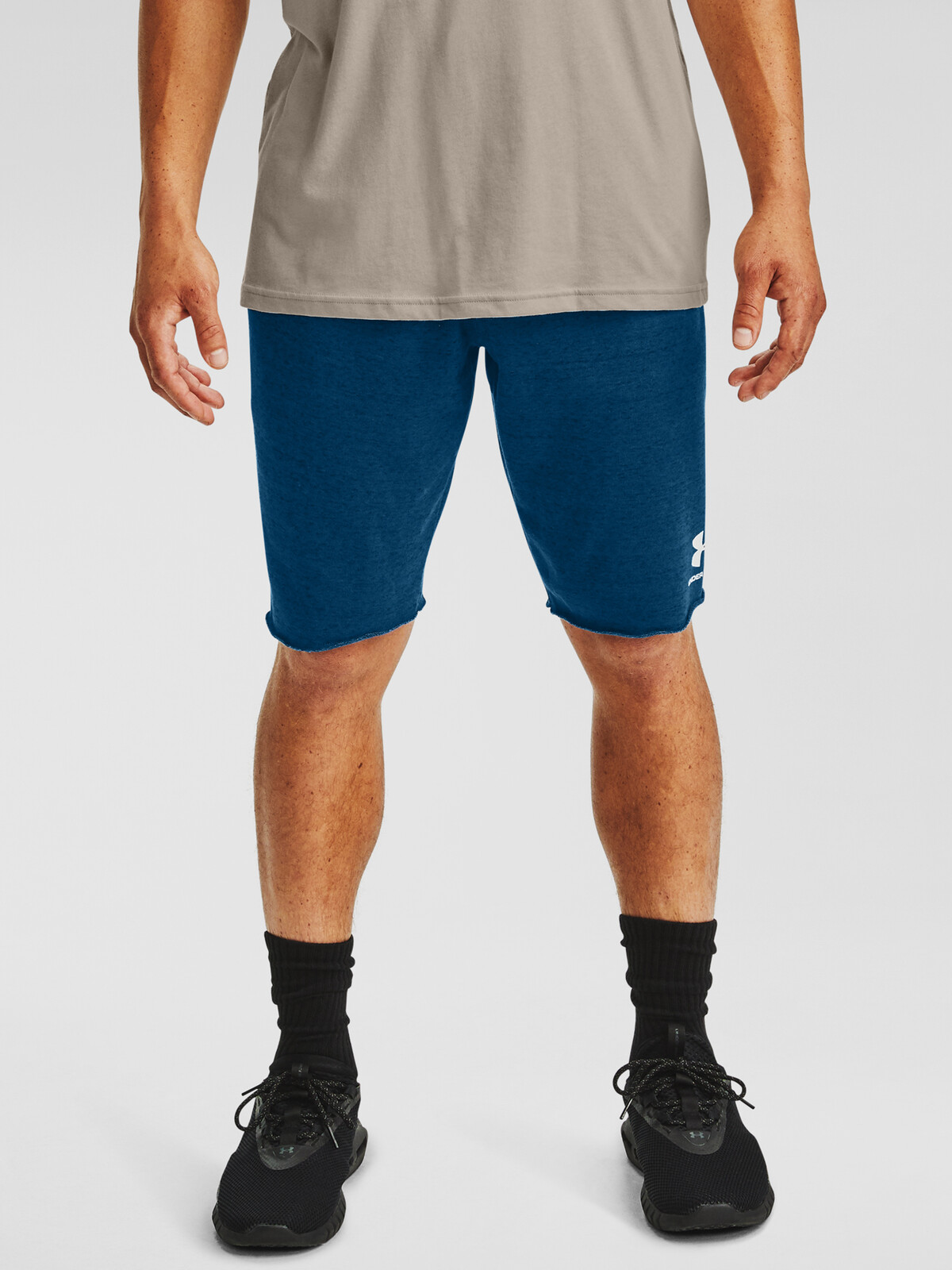 Under Armour Shorts SPORTSTYLE TERRY SHORT-BLU - Men's