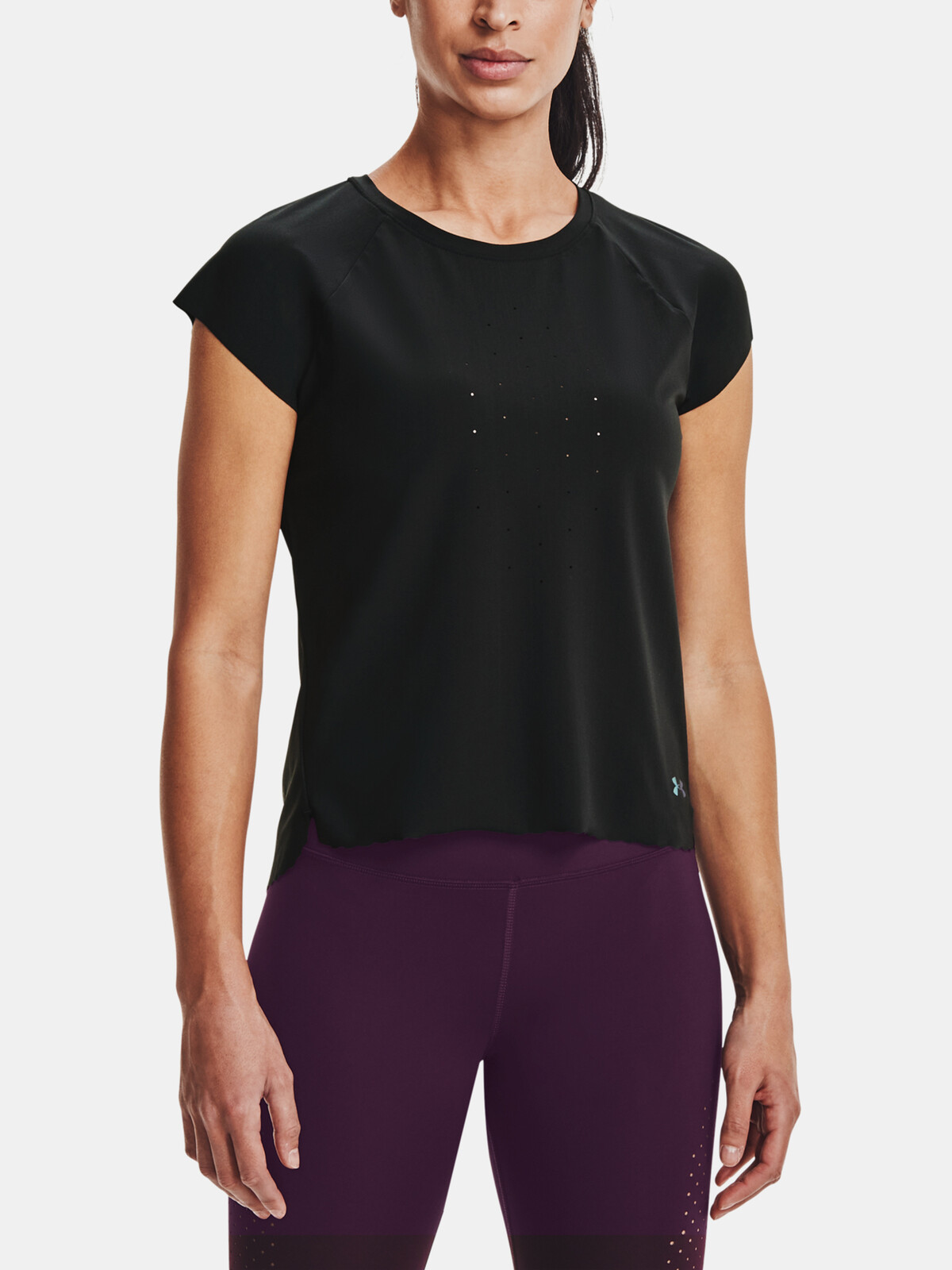 Under Armour UA Rush Perf SS-BLK T-Shirt - Ladies