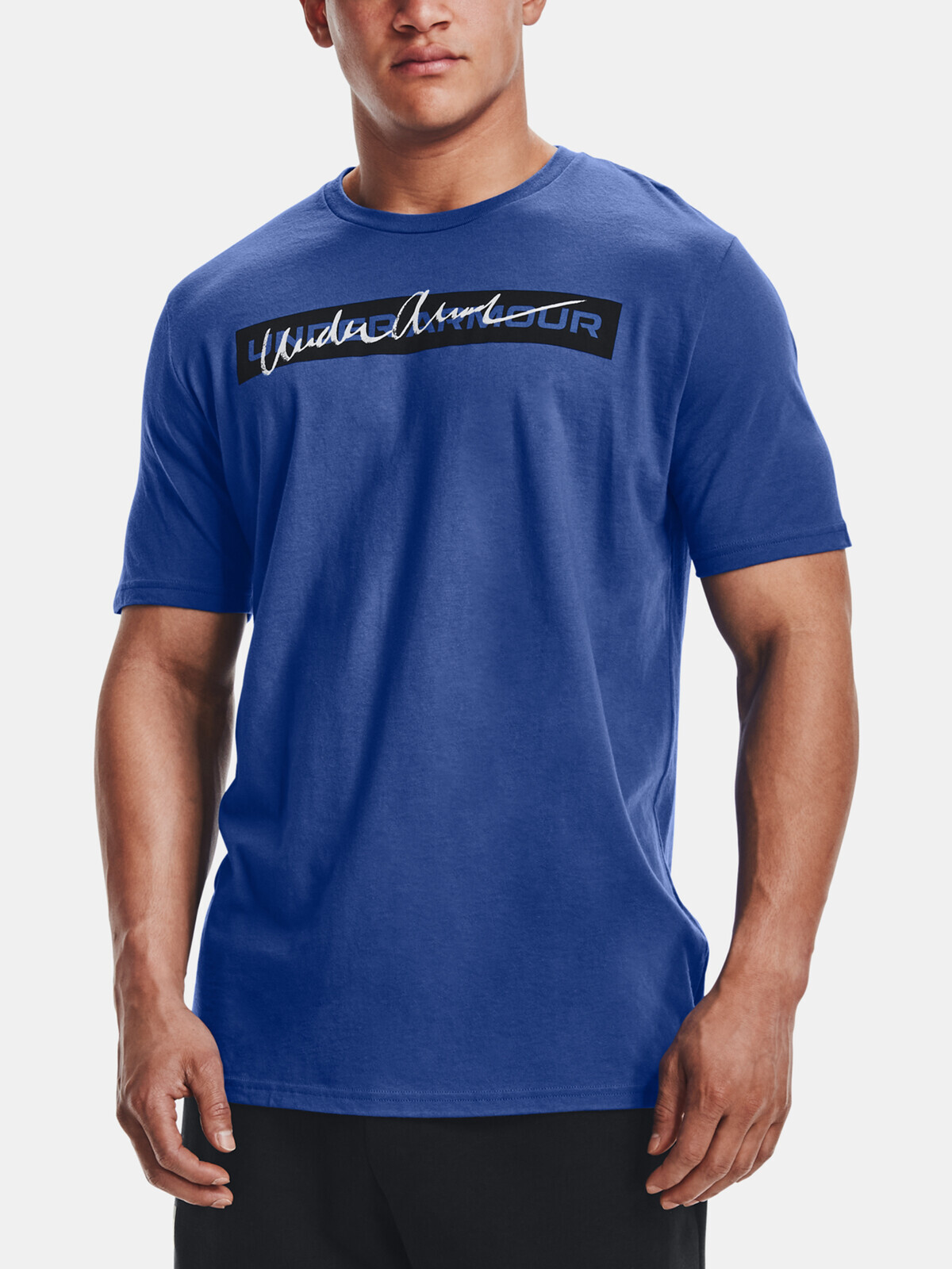 Under Armour UA SIGNATURE KETTLEBELL SS-BLU T-Shirt - Mens