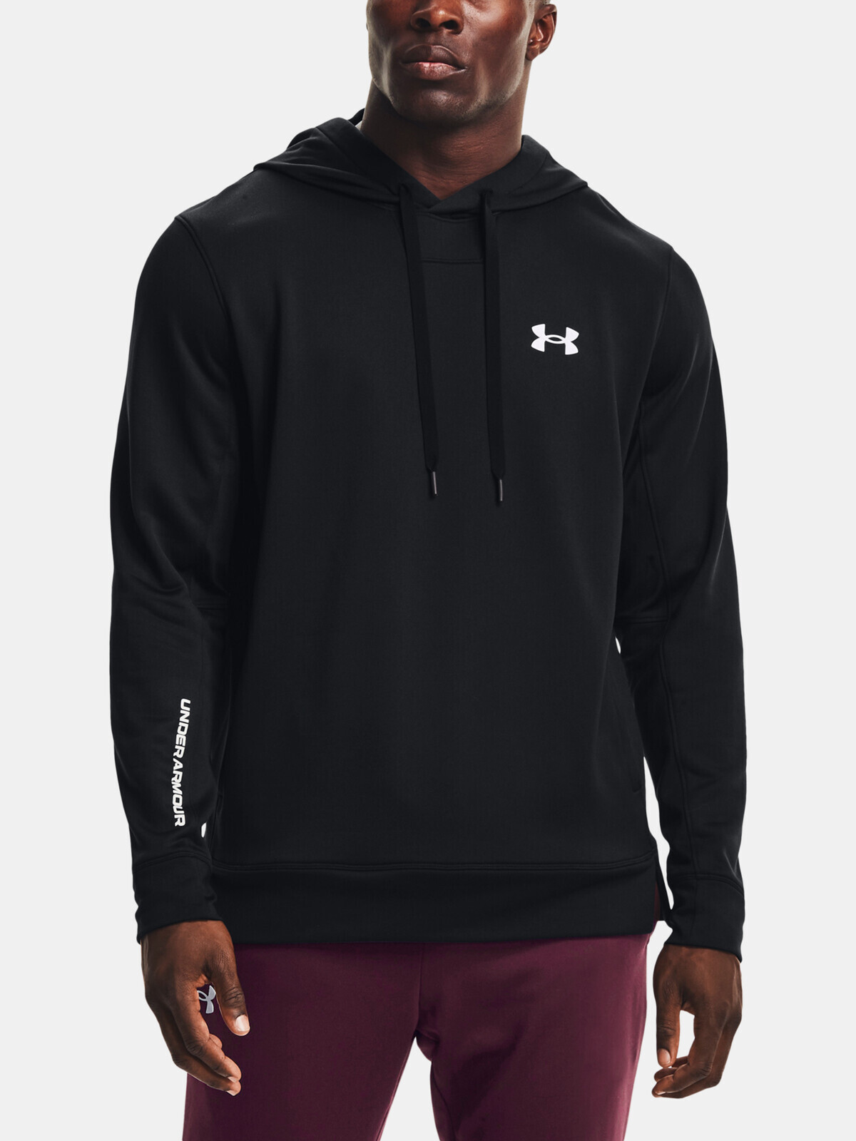 Under Armour Sweatshirt ARMOUR TERRY HOODIE-BLK - Mens