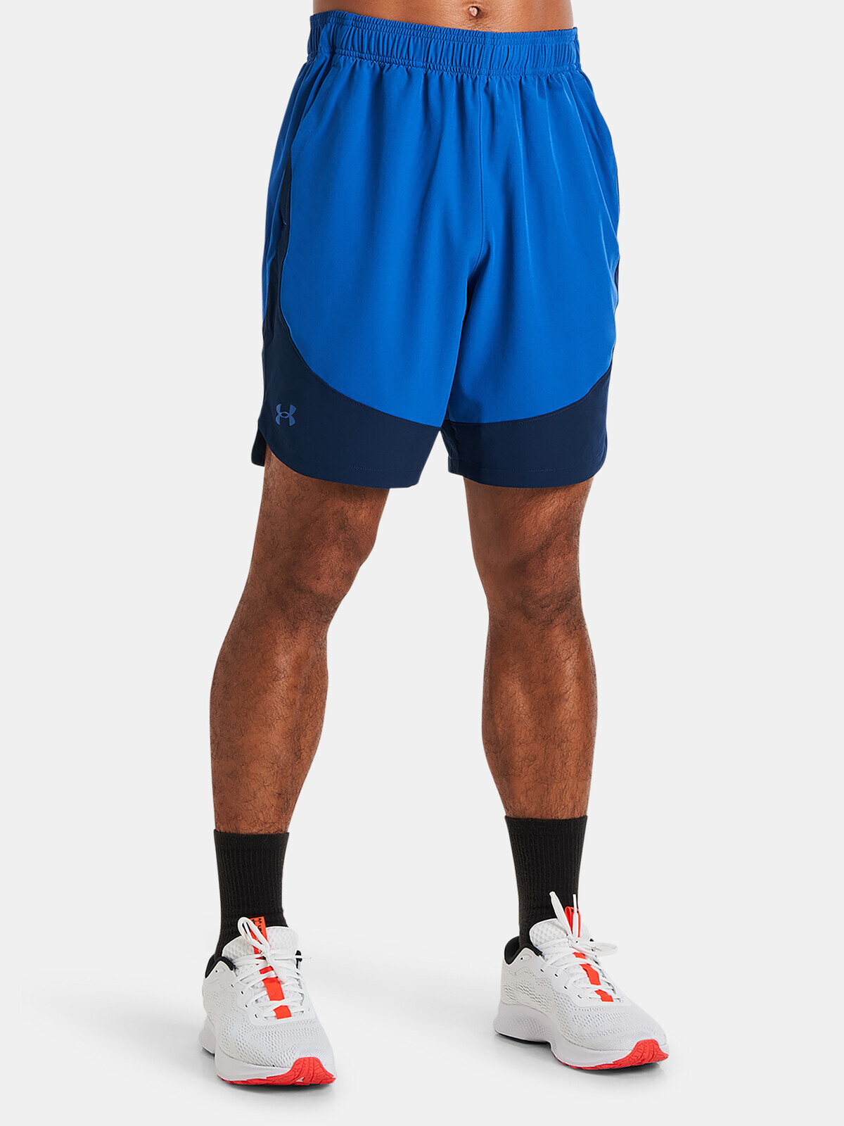 Under Armour Shorts HIIT Woven Colorblock Sts-BLU - Mens