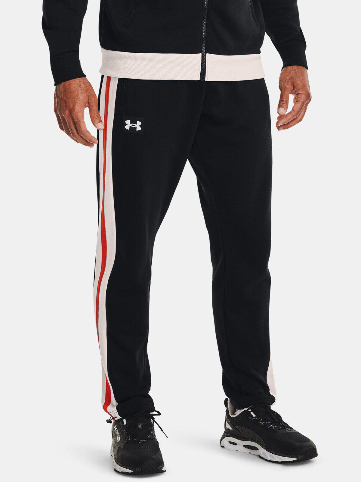 Under Armour Sweatpants UA RIVAL FLC ALMA MATER PANT-BLK - Mens