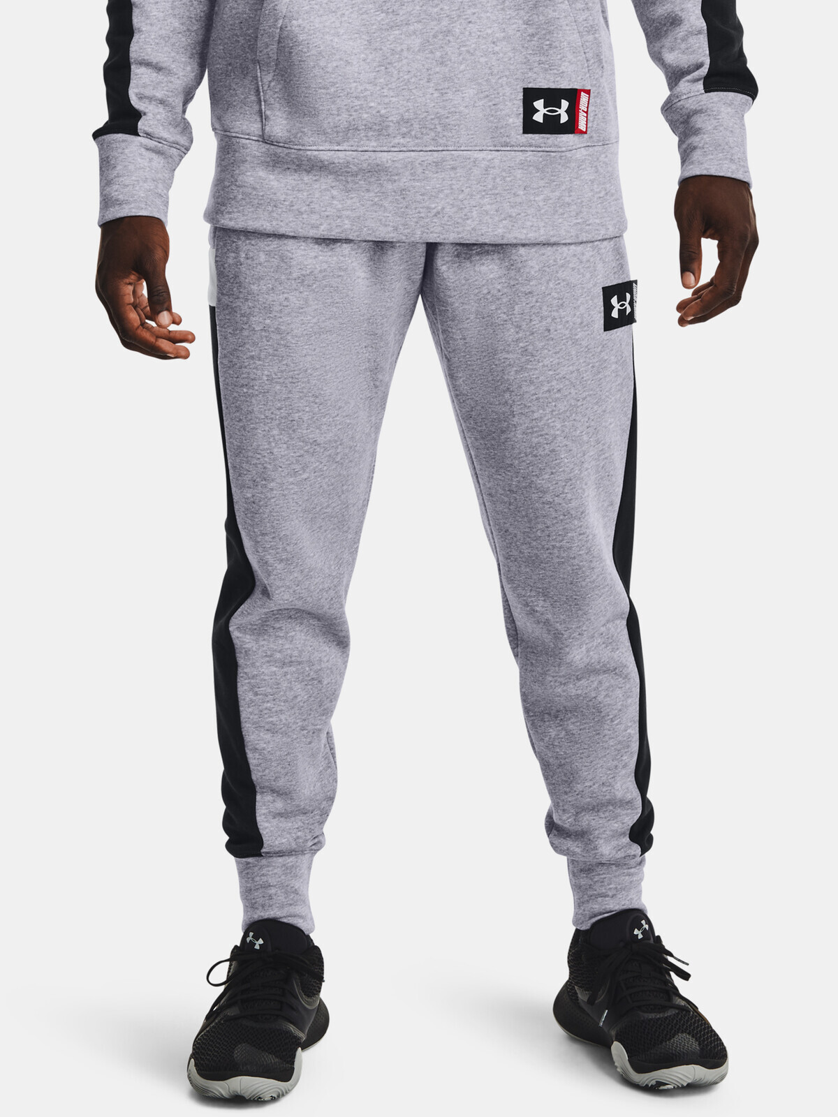 Under Armour UA BASELINE FLEECE JOGGER-GRY Sweatpants - Mens