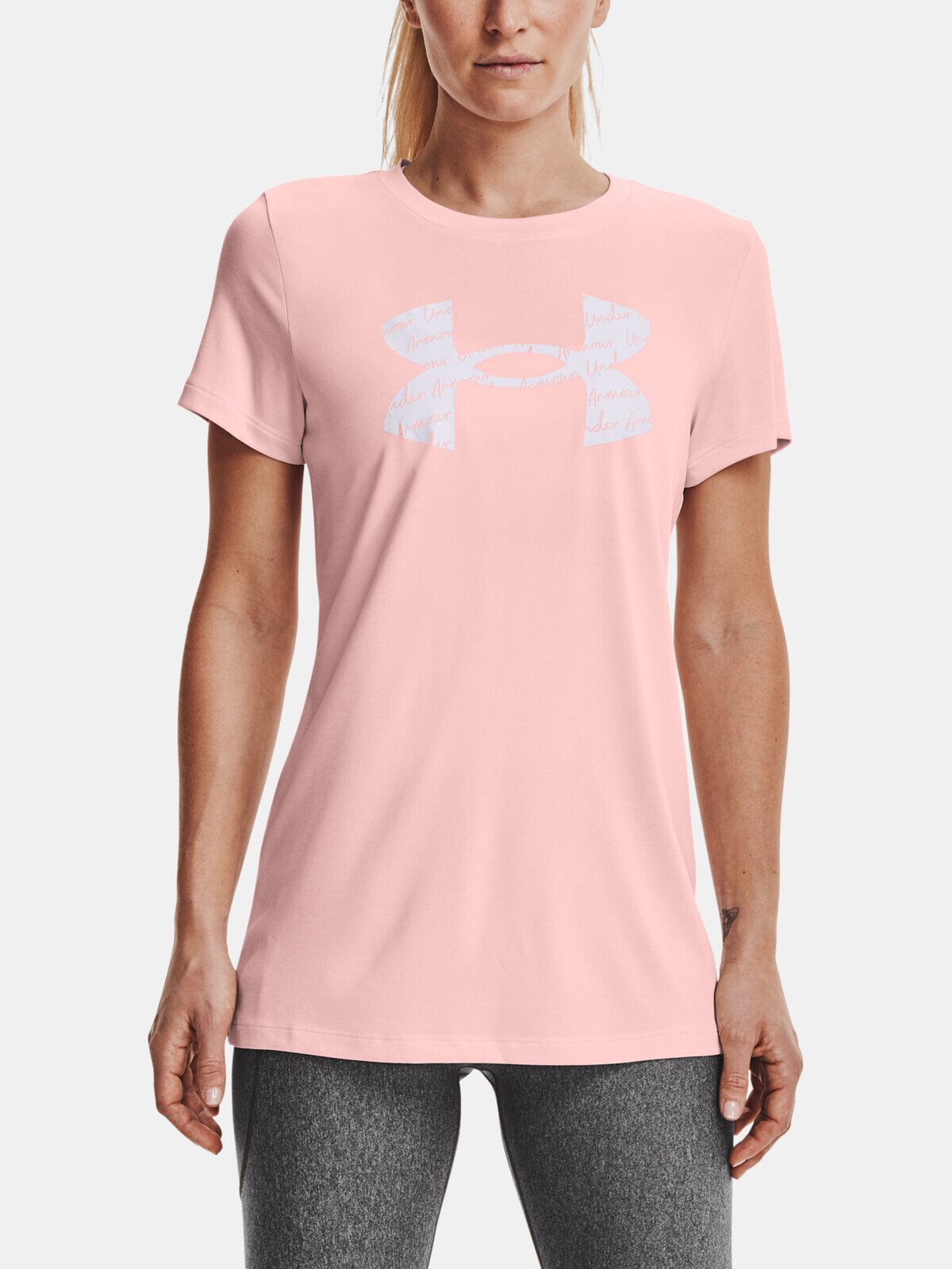 Under Armour T-Shirt Tech Twist BL SSC-PNK - Ladies