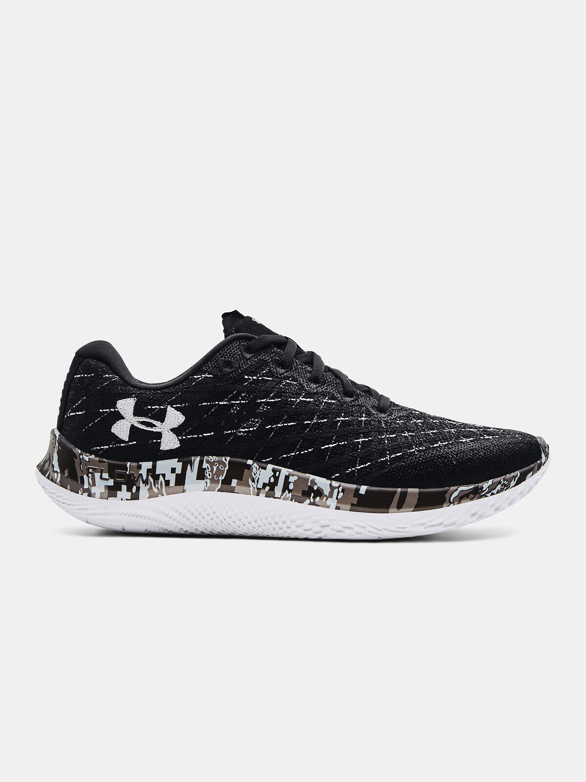 Under Armour UA FLOW Velociti Wind RFCamo-BLK Shoes - Mens