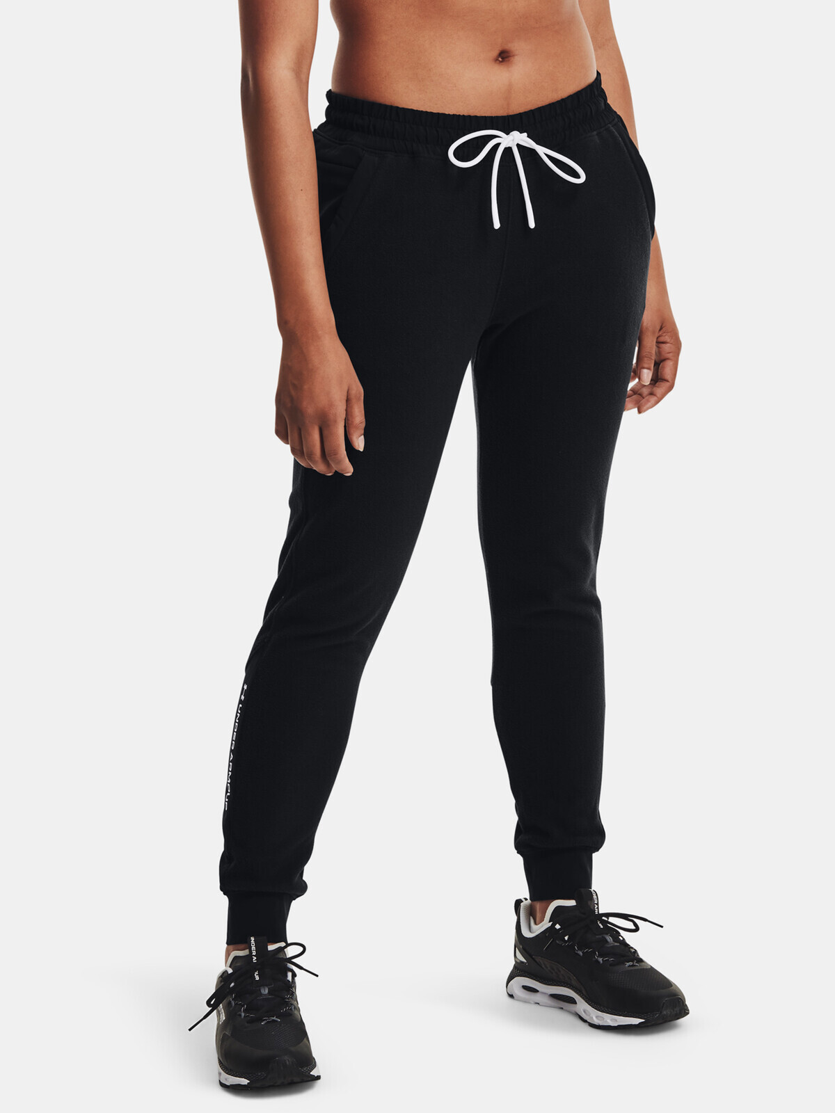 Under Armour Sweatpants UA Rush Fleece Pant-BLK - Women