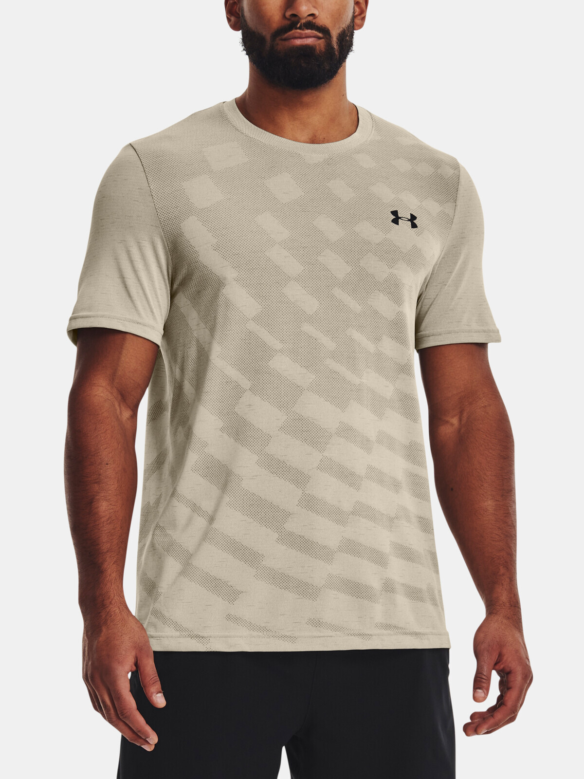 Under Armour UA Seamless Radial SS-BRN T-Shirt - Men's