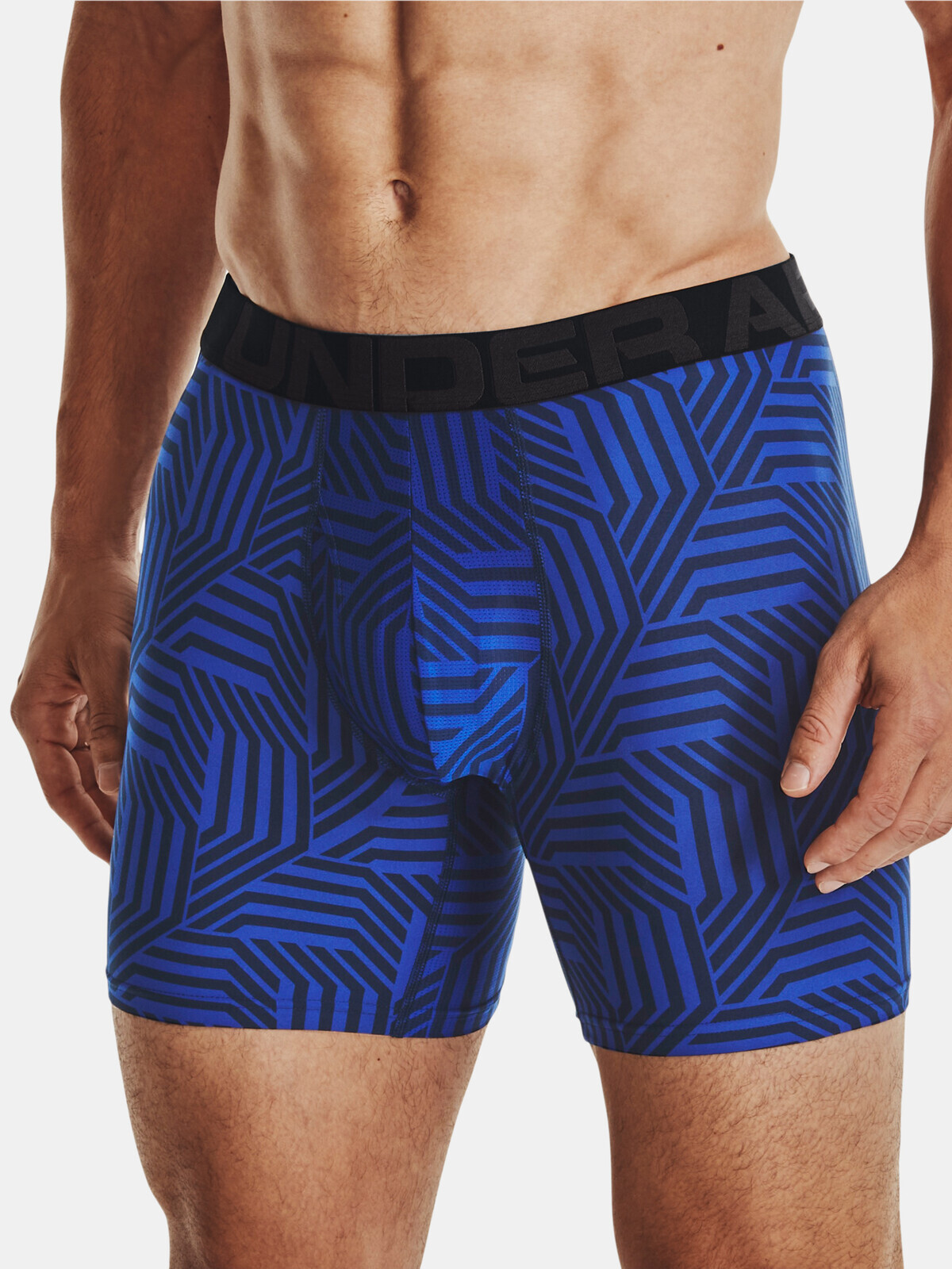 Under Armour Boxer Shorts UA Tech 6in Novelty 2 Pack-GRY - Mens