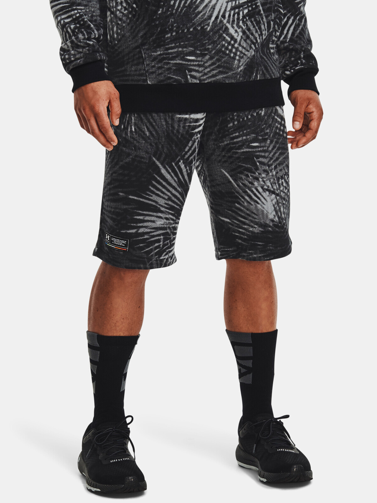 Under Armour Shorts UA Rival Flc Sport Palm Sts-BLK - Mens