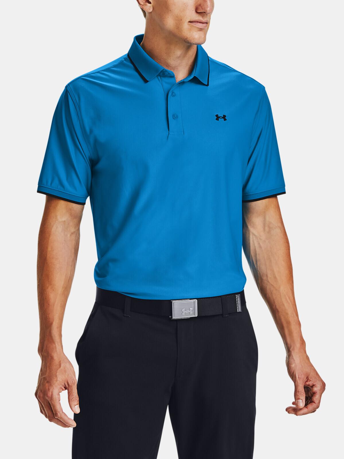 Under Armour Playoff Pique Polo T-Shirt - Mens