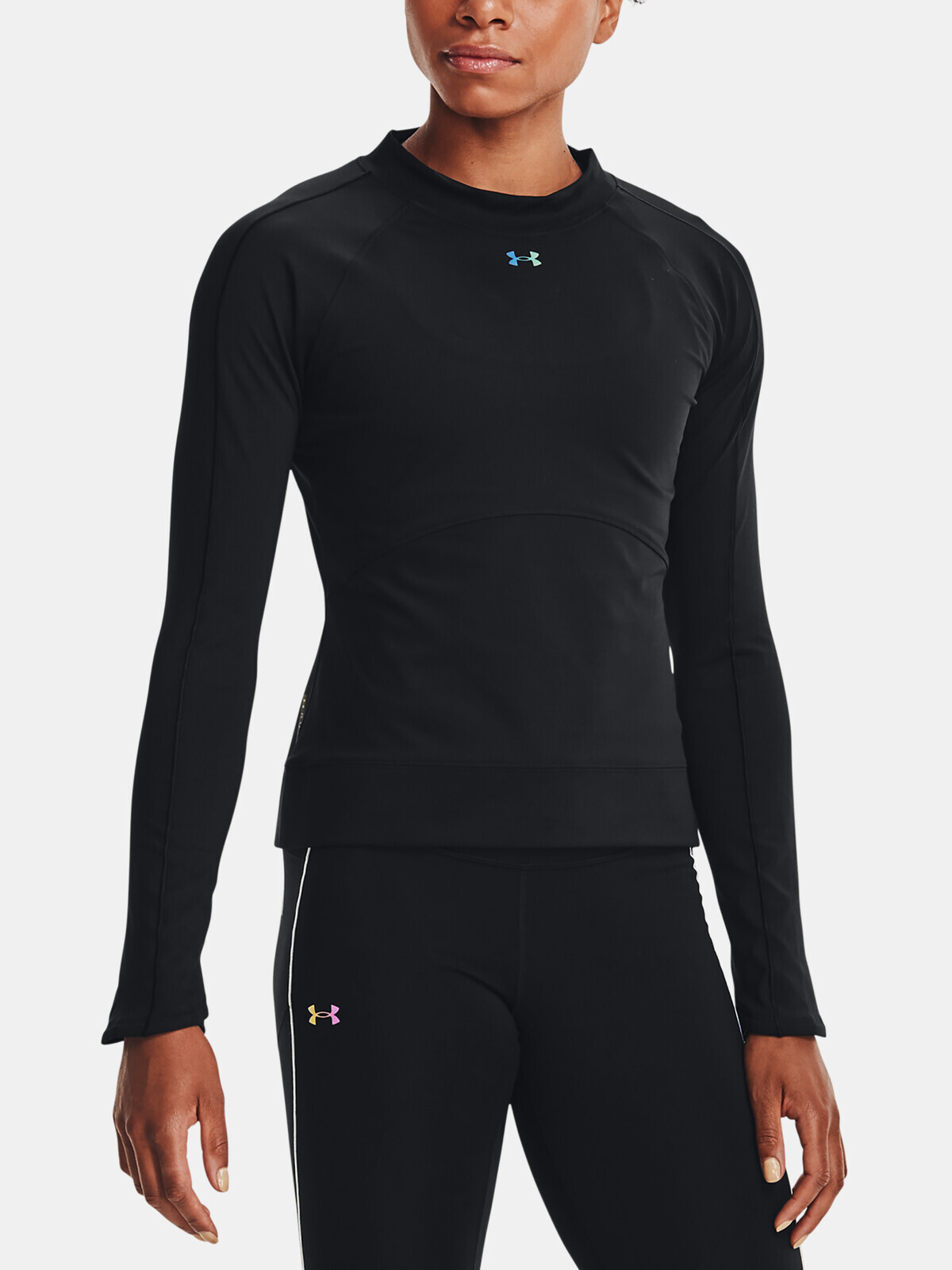 Under Armour UA Rush CG Core Top-BLK T-Shirt - Ladies