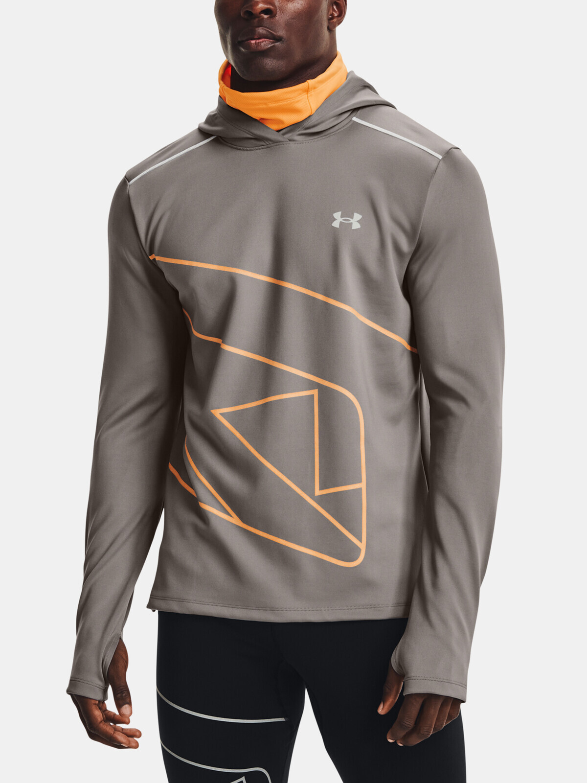 Under Armour Sweatshirt UA Empowered Hoodie-GRY - Mens