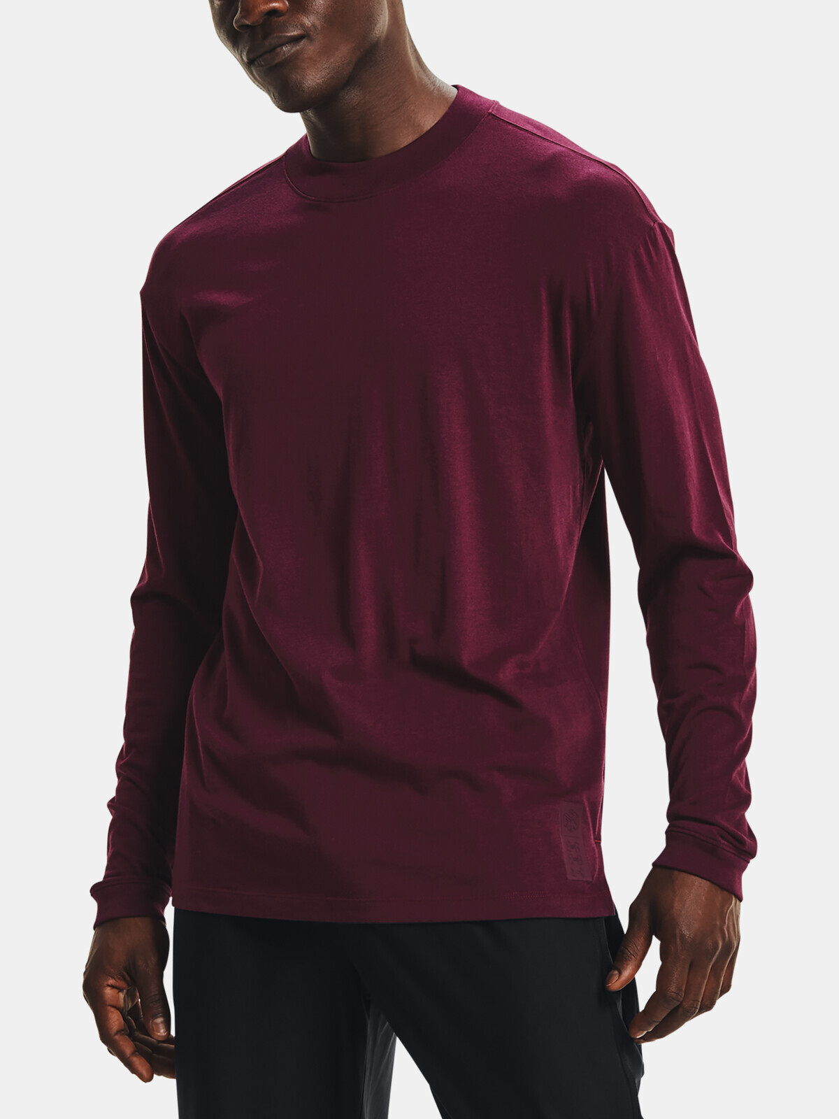 Under Armour T-Shirt UA Run Anywhere Long Sleeve-RED - Men