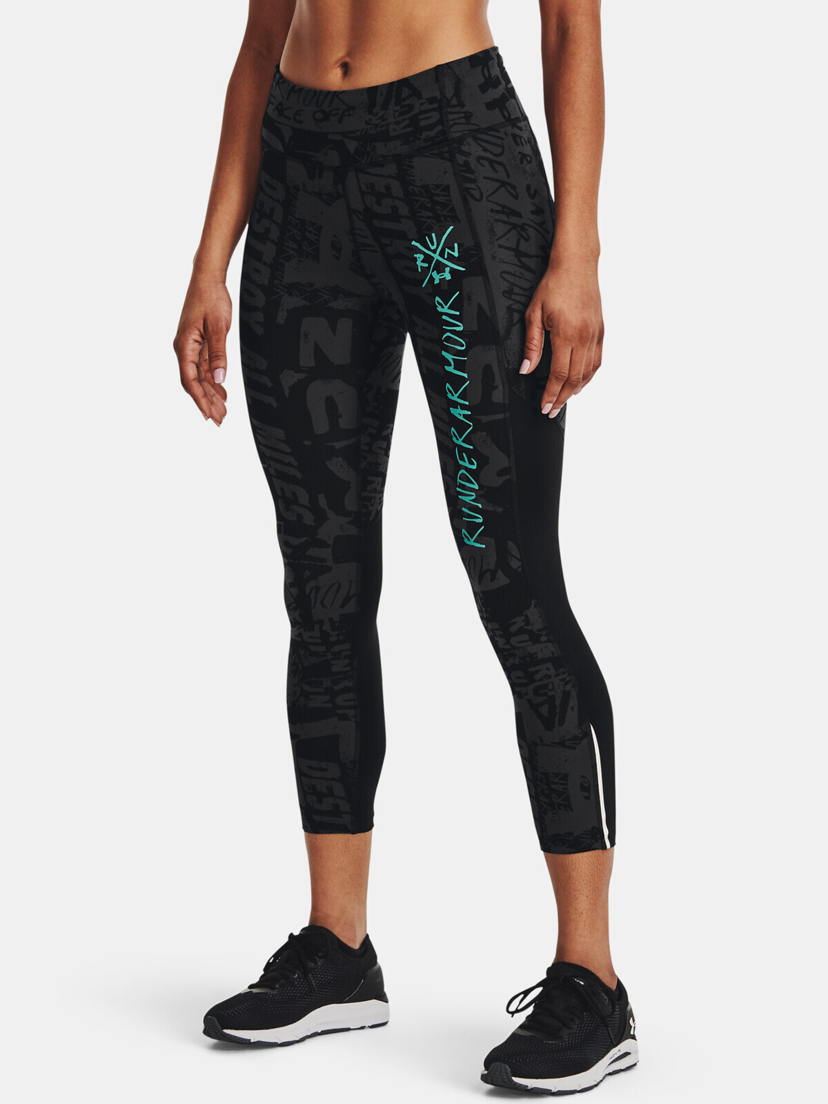 Under Armour Leggings UA Destroy All Miles Ankle Tight-BLK - Women