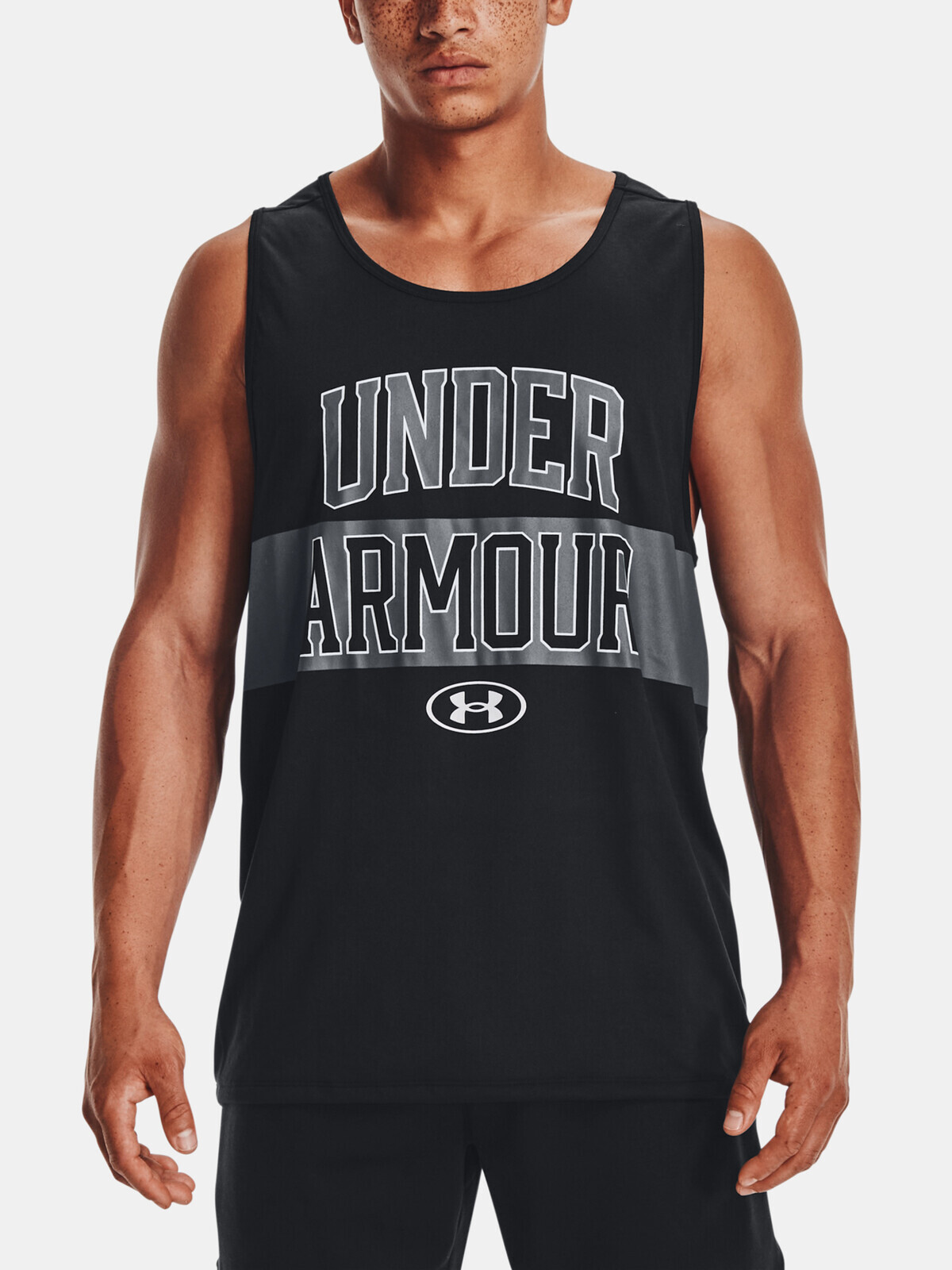 Under Armour Tank Top TECH 2.0 SIGNATURE TANK-BLK - Men's