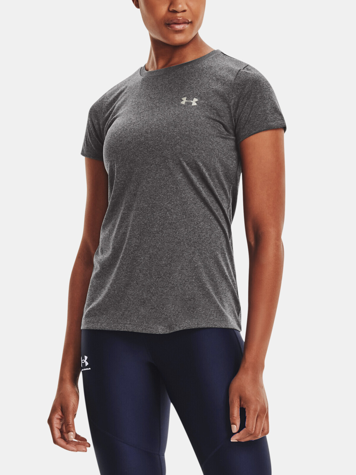 Under Armour T-Shirt Tech SSC - Solid-GRY - Ladies