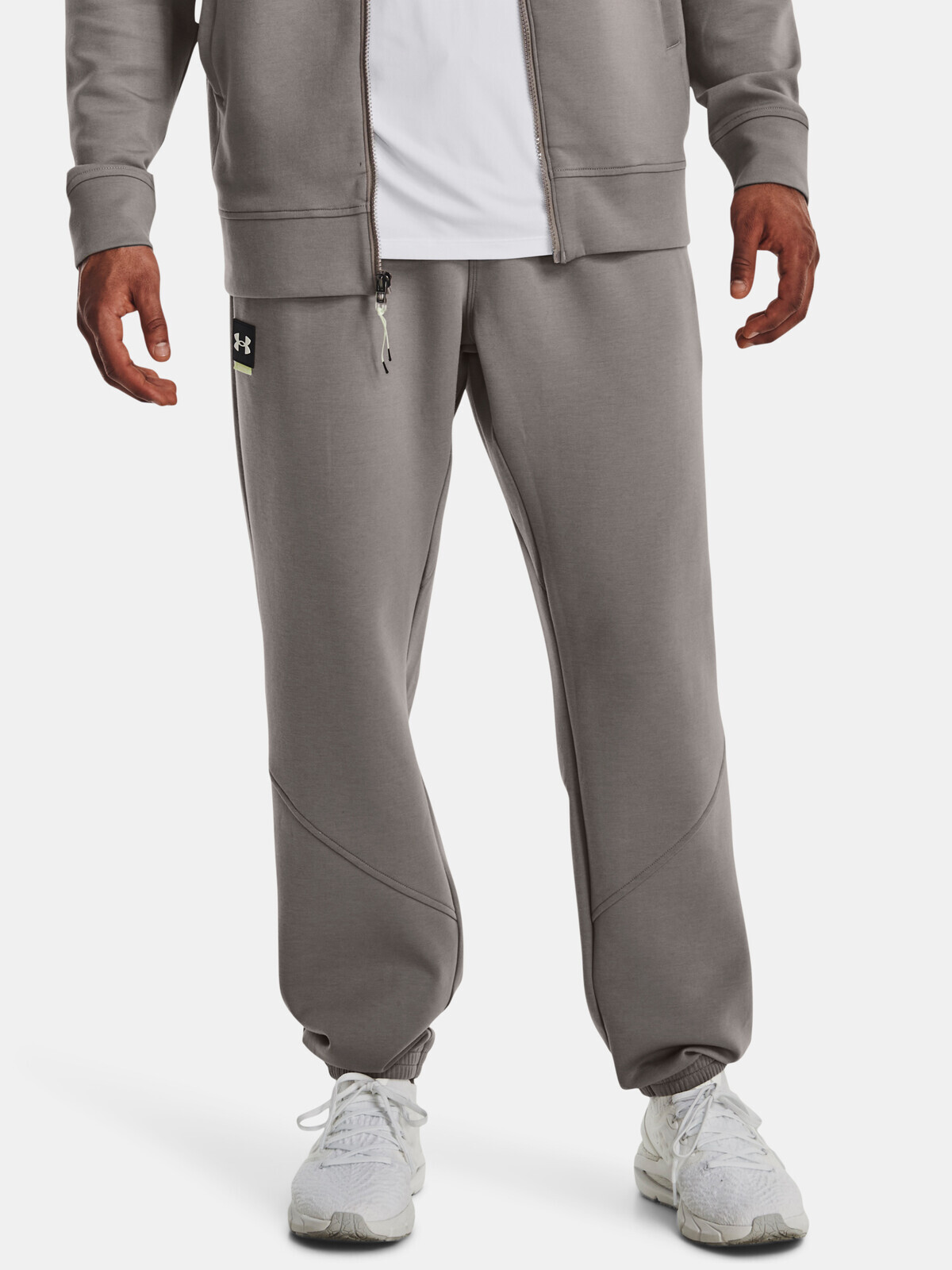 Under Armour Tepláky UA Summit Knit Jogger-GRY