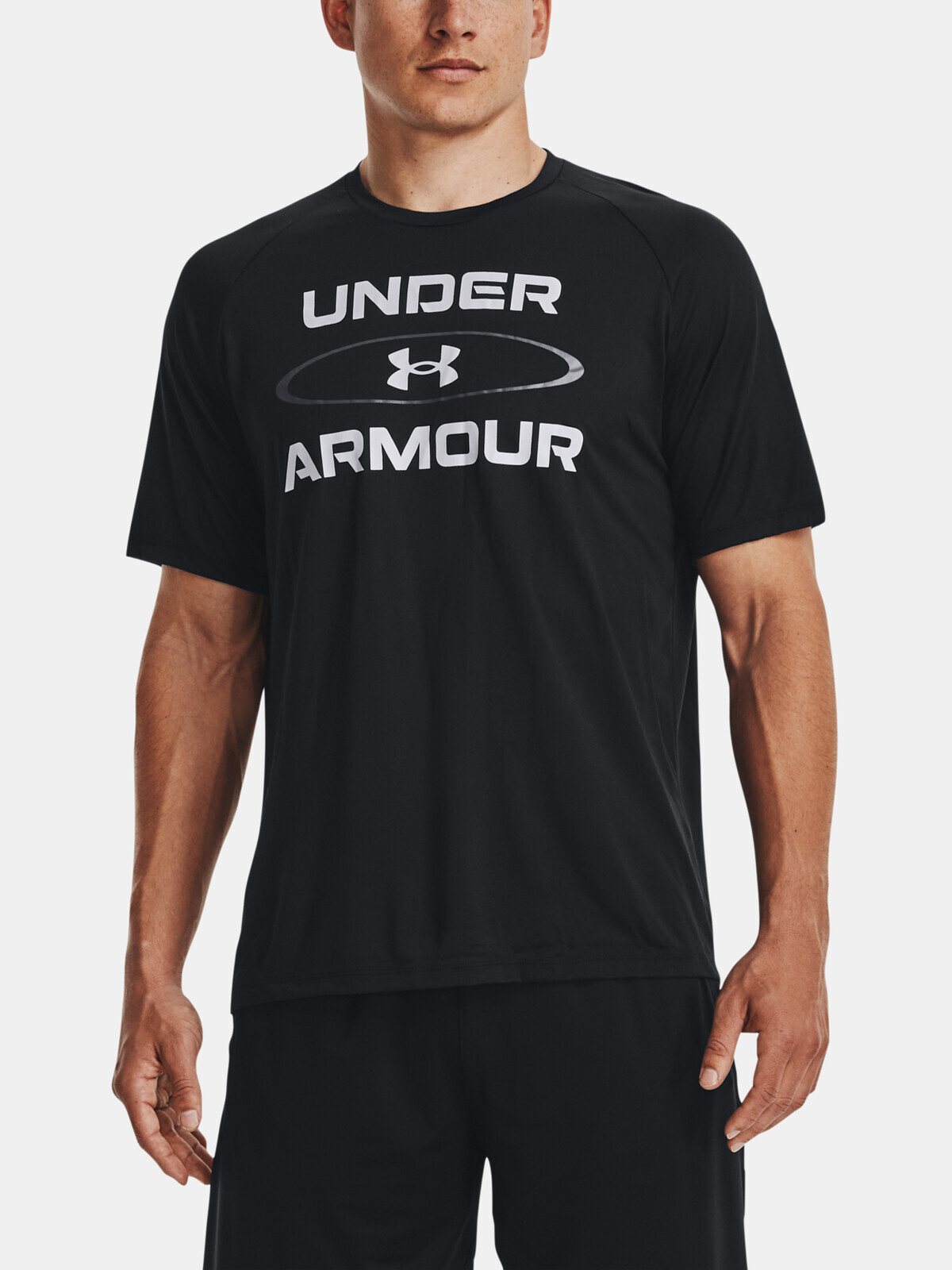 Under Armour T-Shirt UA Tech 2.0 WM Graphic SS-BLK - Men