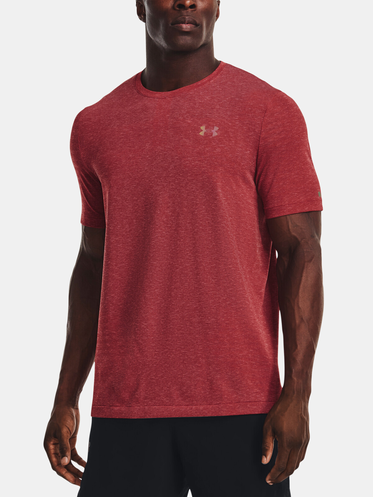 Under Armour T-Shirt UA Rush Seamless GeoSport SS-RED - Men