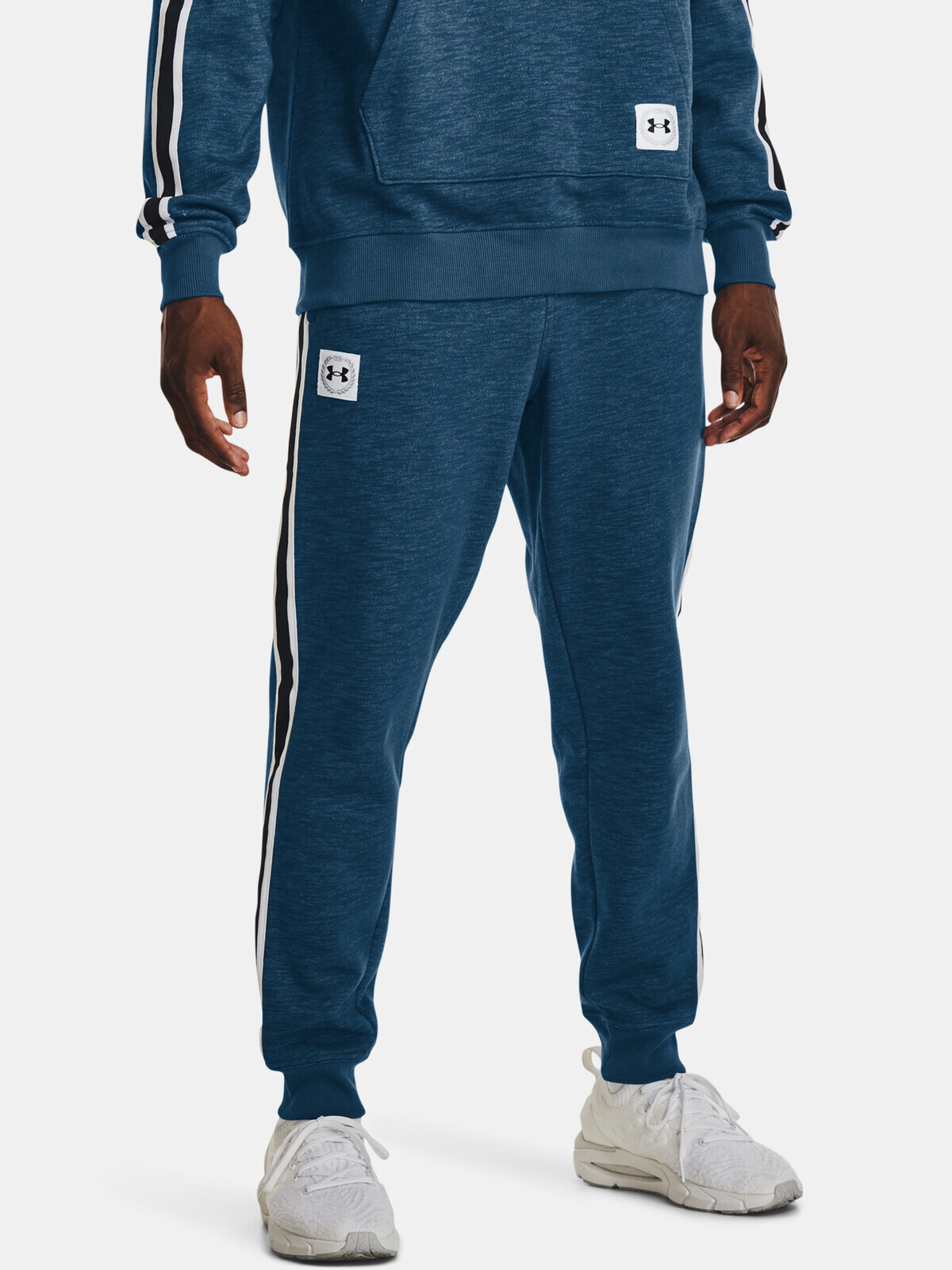 Under Armour Sweatpants UA Essential Heritge Flc Jgr-BLU - Men
