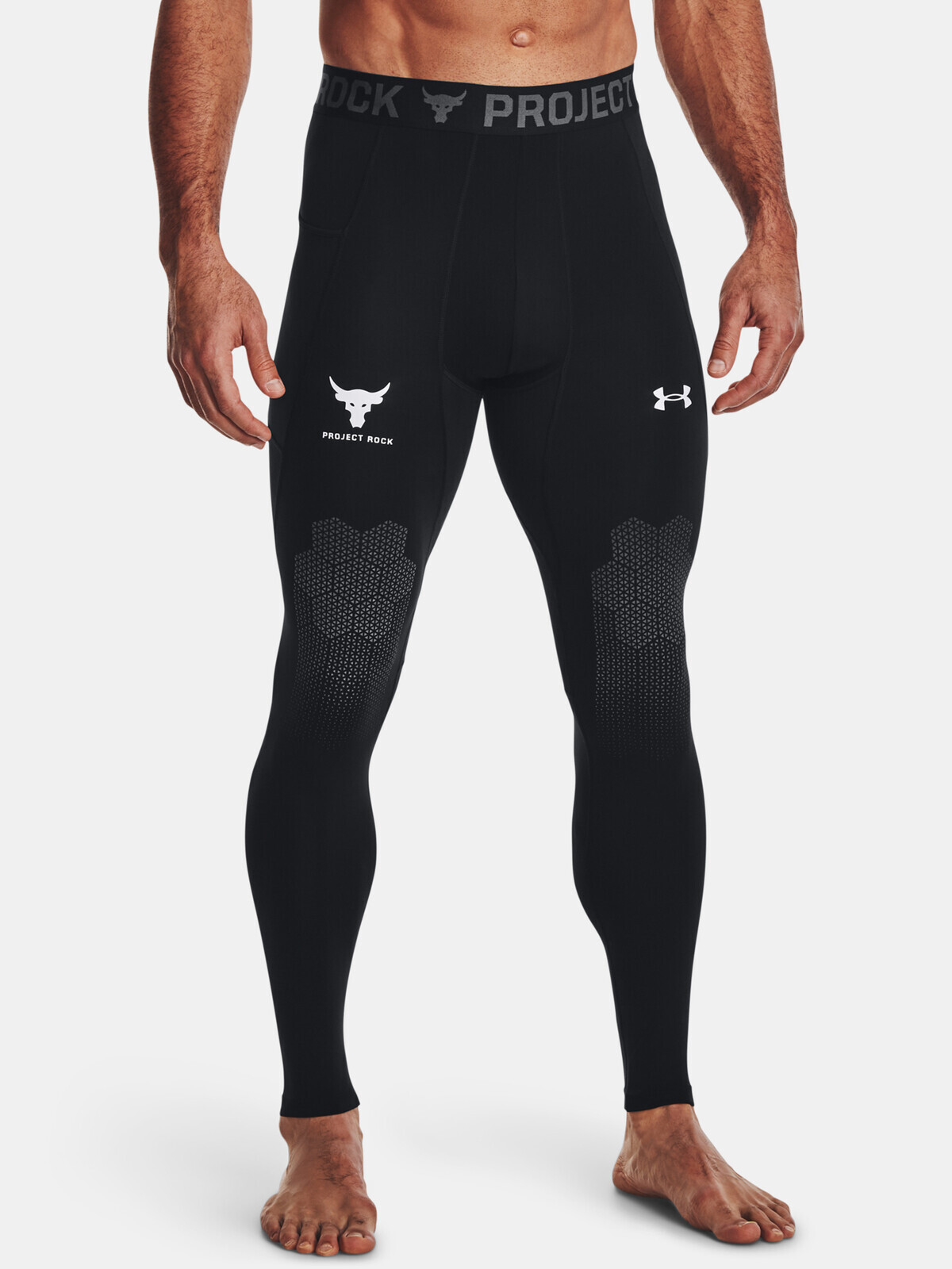 Under Armour kompresné legíny čierne