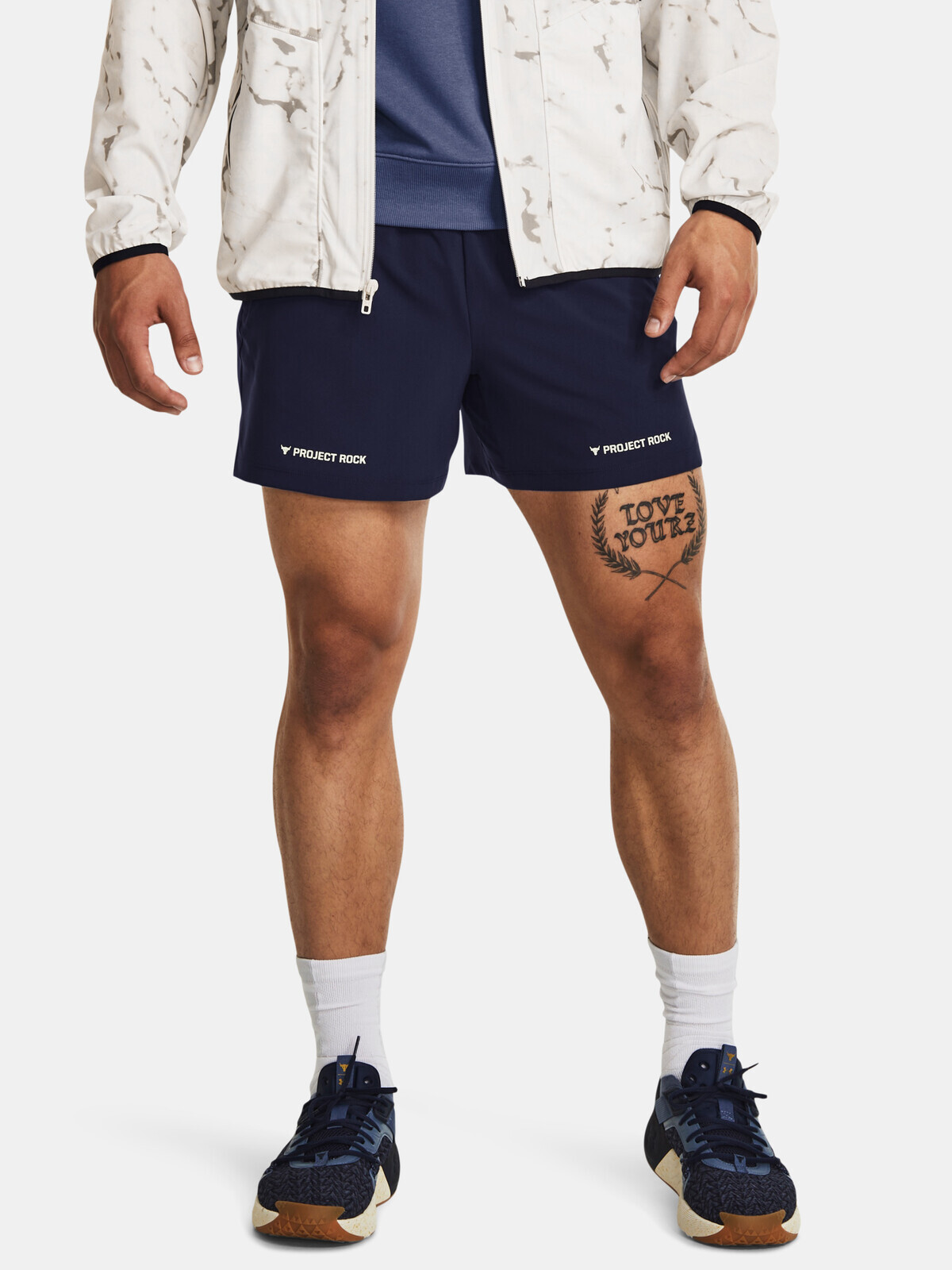 Under Armour pánske tmavomodré športové šortky