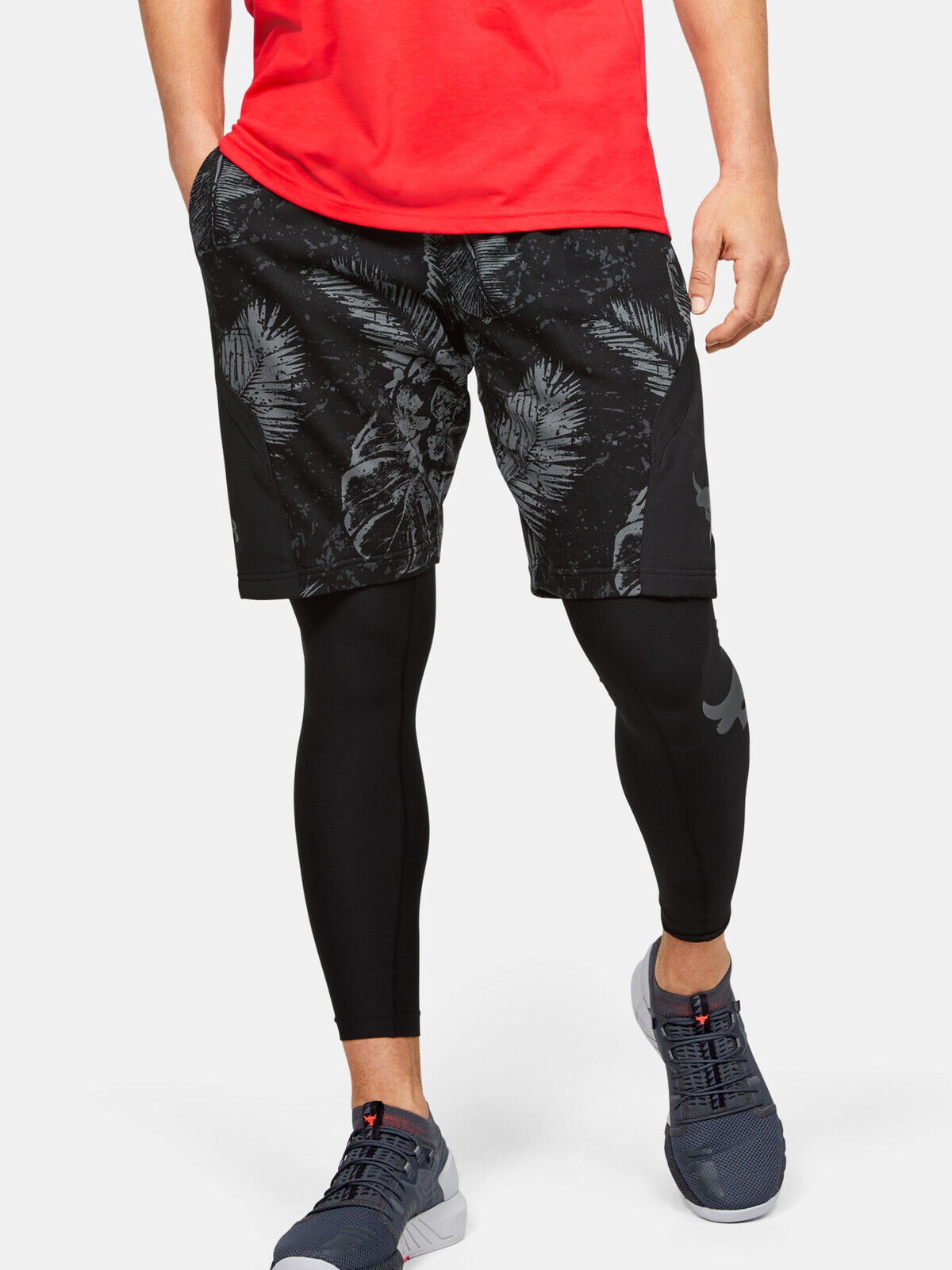 Pánske čierne šortky Rock Terry Under Armour