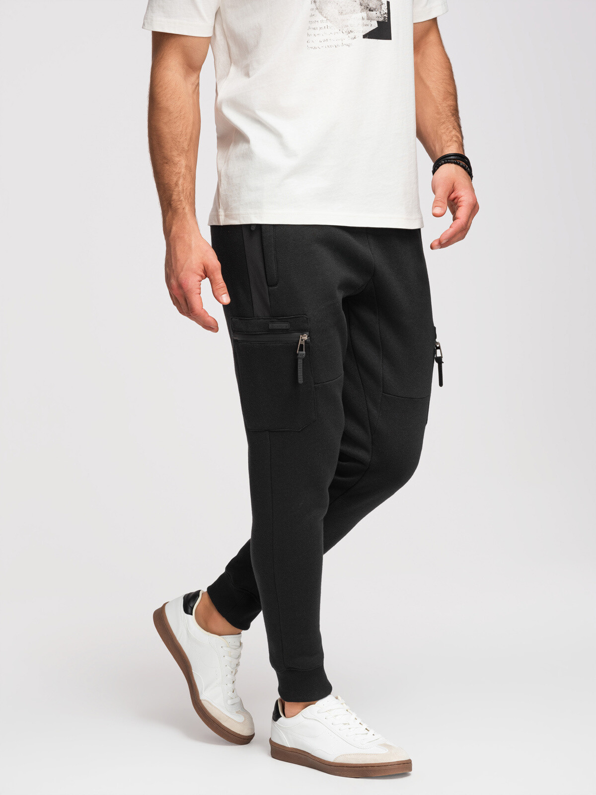 Pánske jogger tepláky s kapsami Ombre
