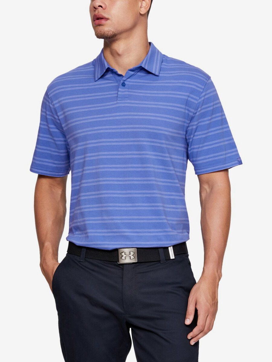 Under Armour modré pruhované tričko