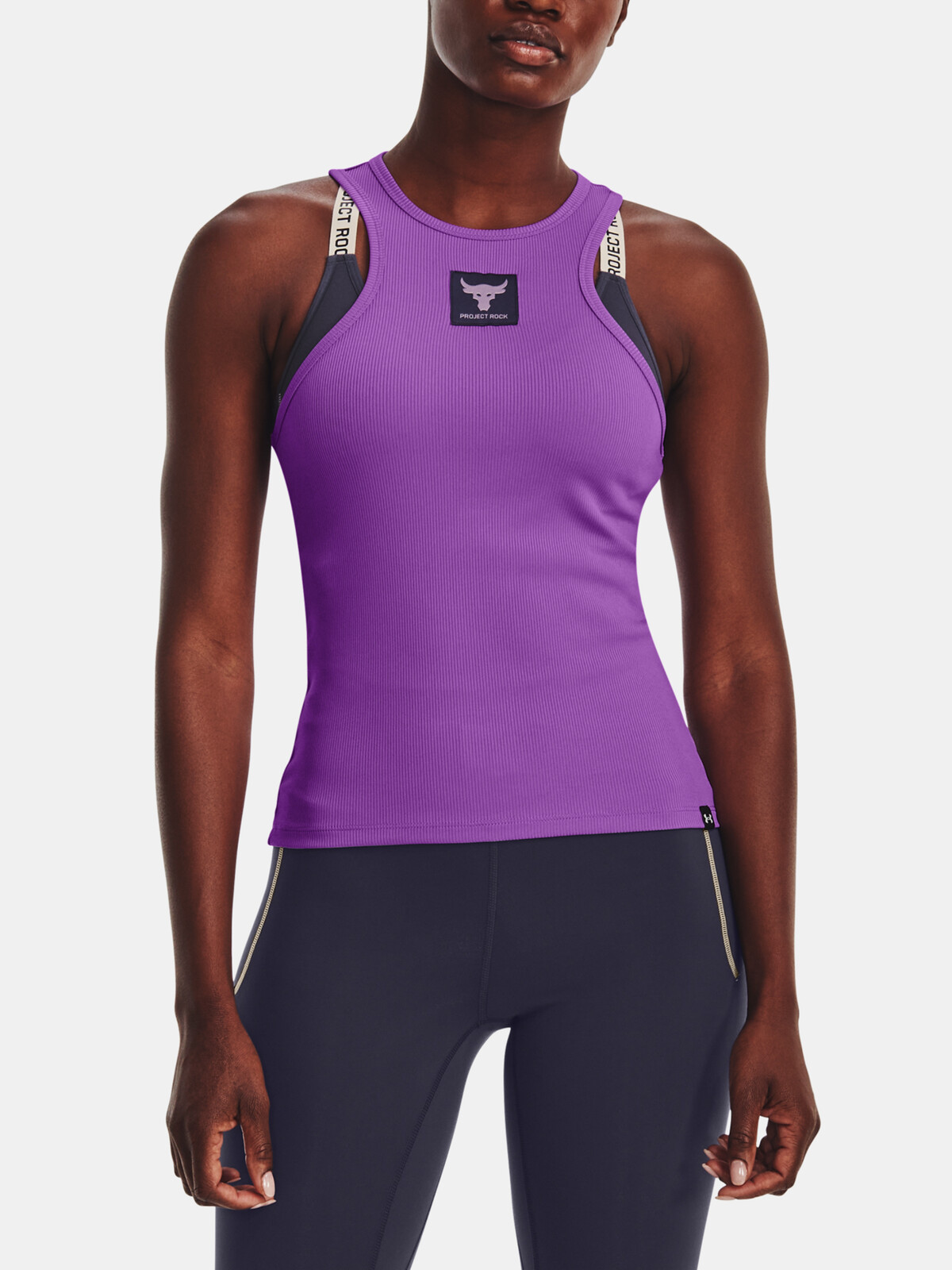 Under Armour dámske tielko Project Rock Rib