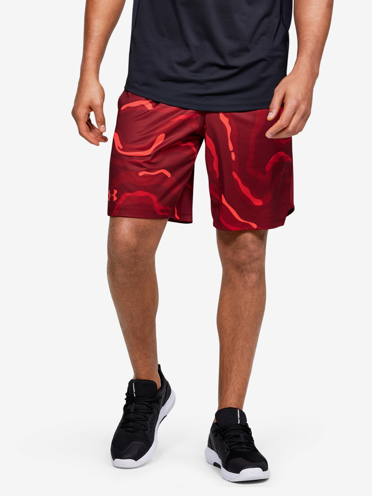 Under Armour červené športové kraťasy