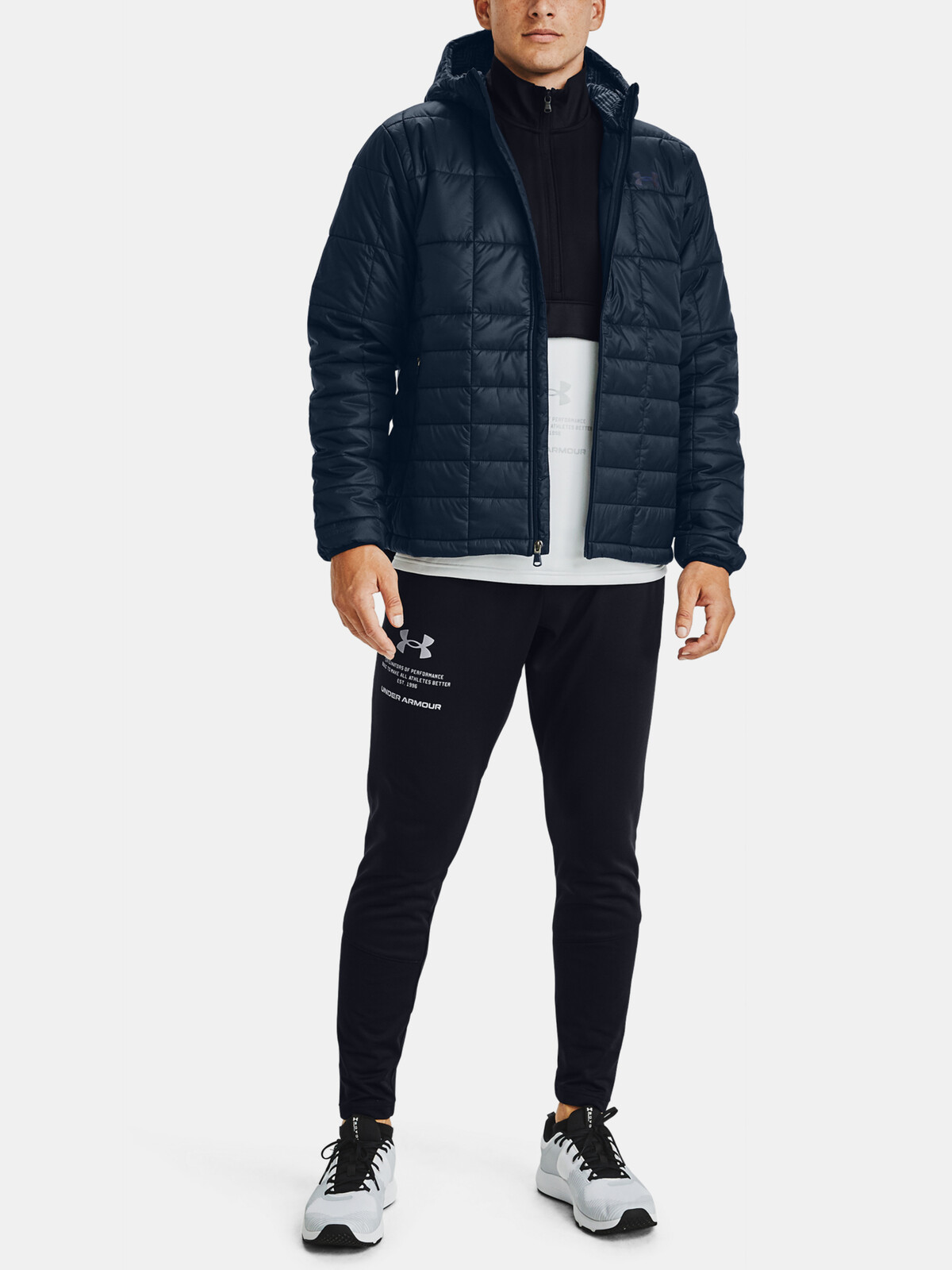 Pánska bunda Under Armour Insulated s kapucňou
