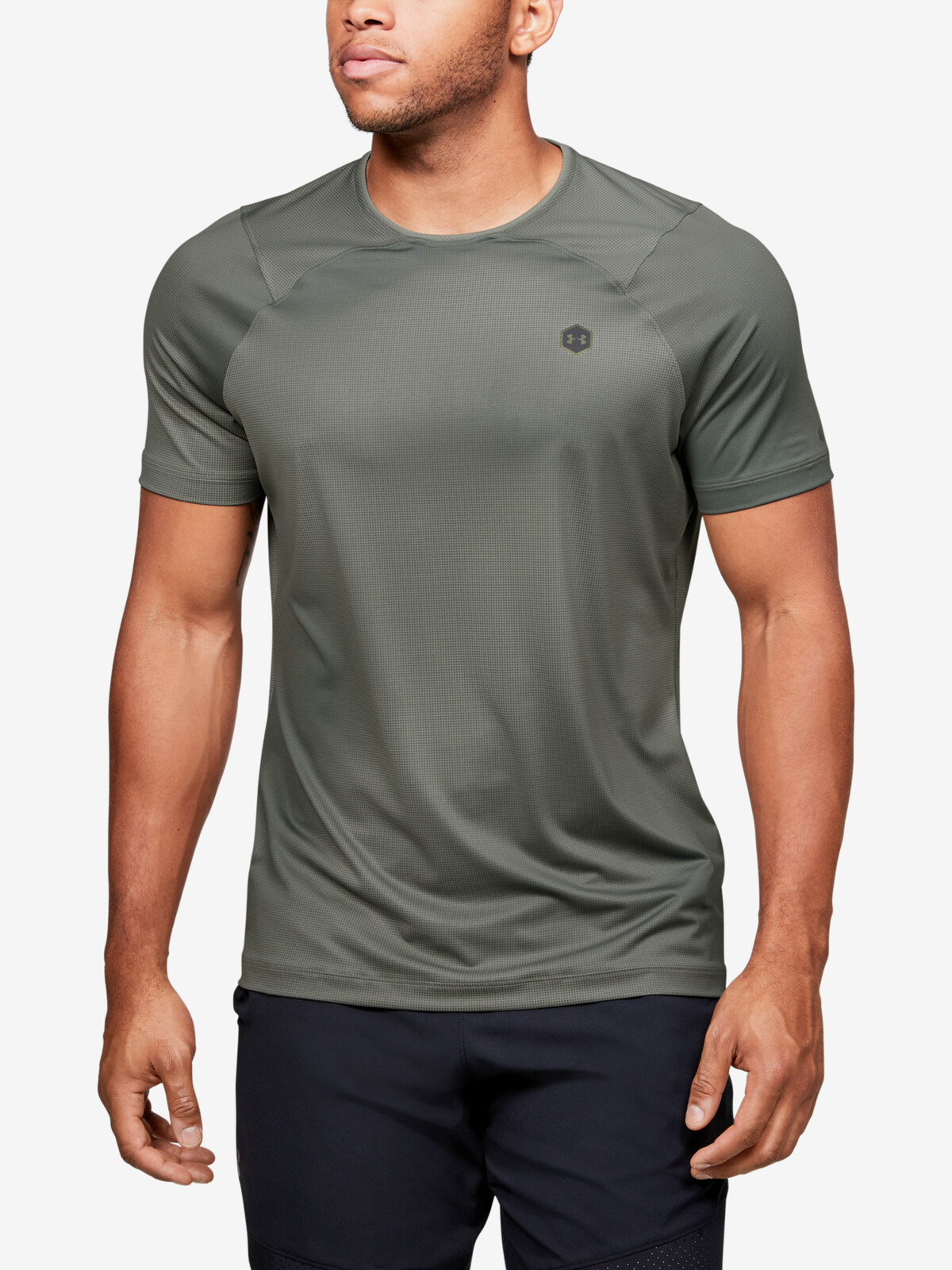 Pánske tričko Under Armour HG Rush Fitted