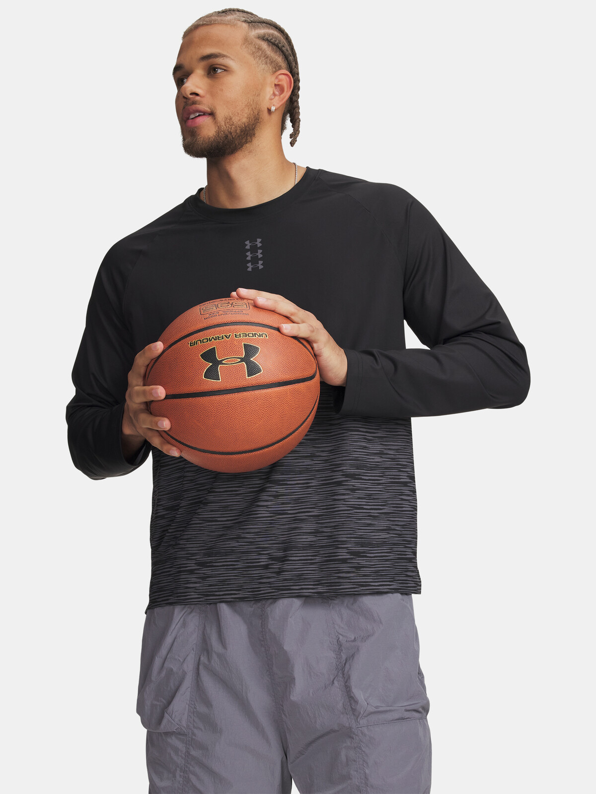 Pánske tričko Under Armour UA Hoops Performance LS