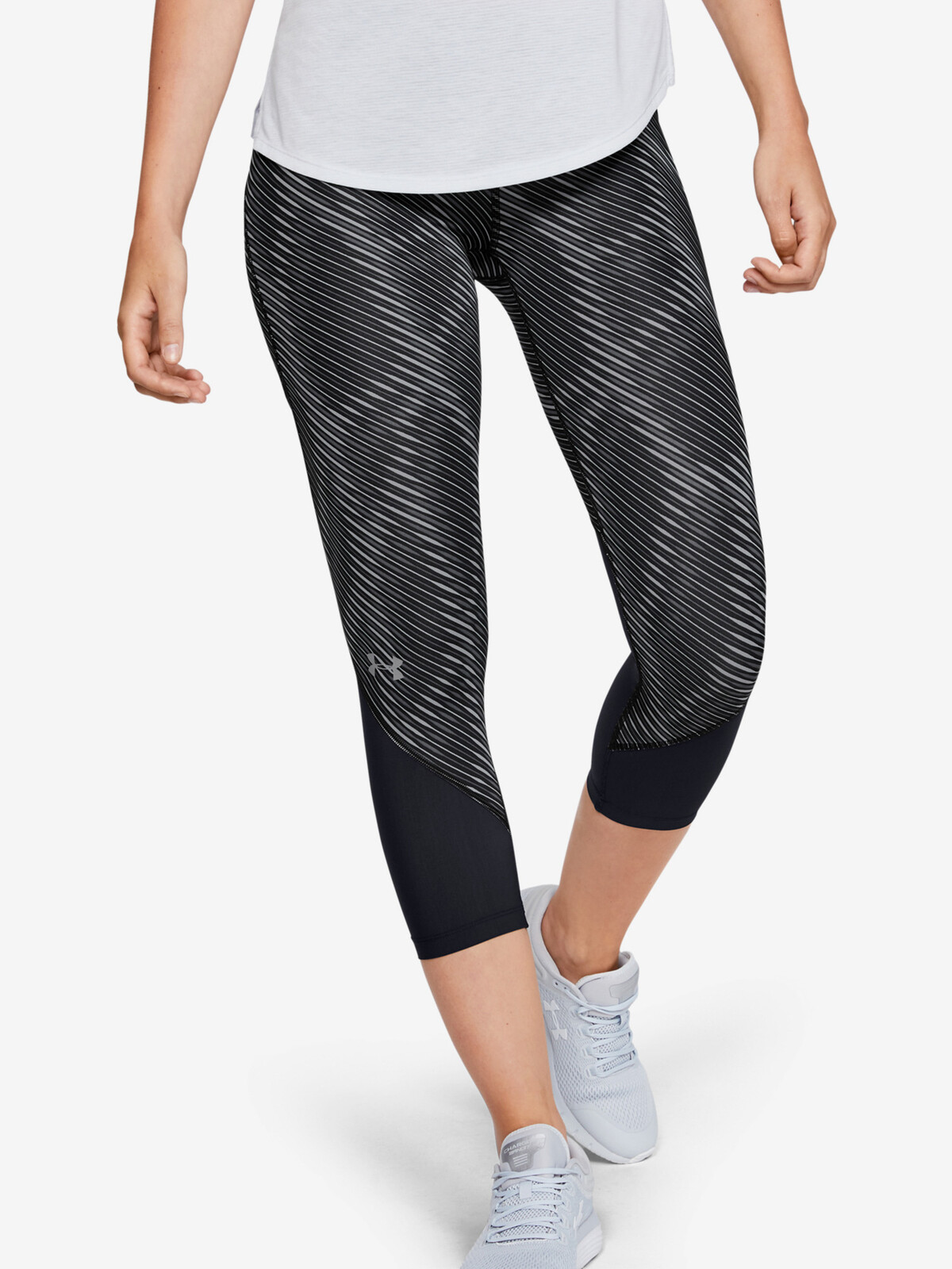 Under Armour kompresné legíny W Fly Fast Printed Crop