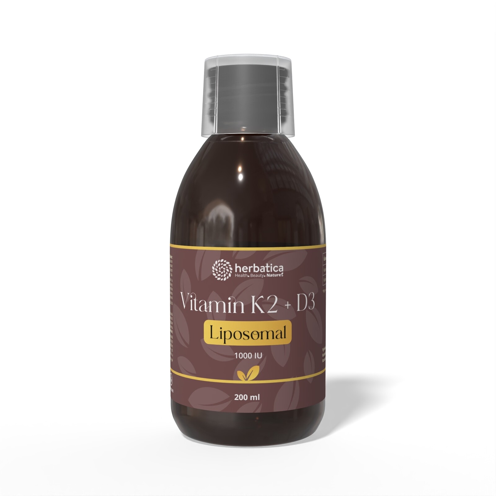 Lipozomálny Vitamín K2 + D3 - 200 ml - Herbatica