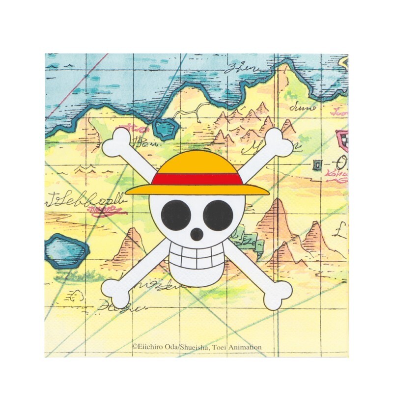 Chaks Papierové servítky - One Piece 33 x 33 cm 20 ks