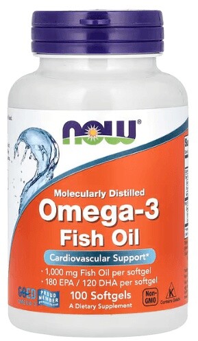 Now foods omega-3 molecularly distilled