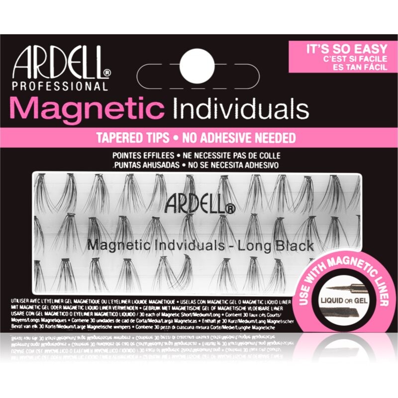Ardell Magnetic Individuals umelé mihalnice Long Black 30 ks
