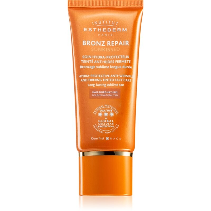 Institut Esthederm Bronz Repair Sunkissed tónovací opaľovací krém proti vráskam 50 ml