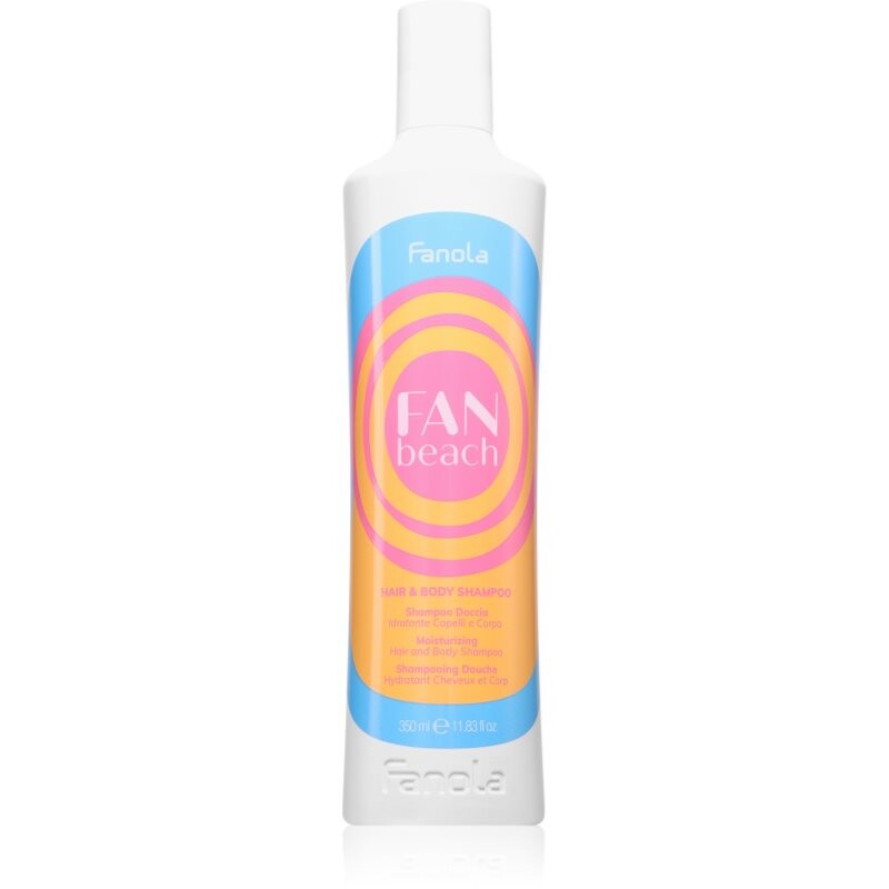 Fanola FAN Beach Hair & Body Shampoo hydratačný šampón na telo a vlasy 350 ml