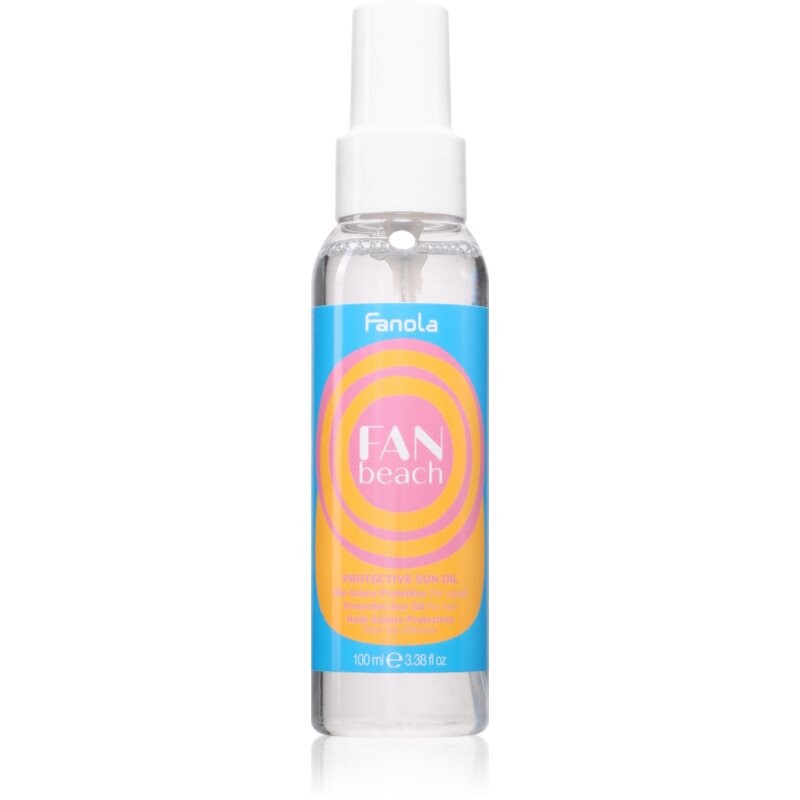Fanola FAN Beach Sun Oil ochranný olej na vlasy proti slnečnému žiareniu 100 ml