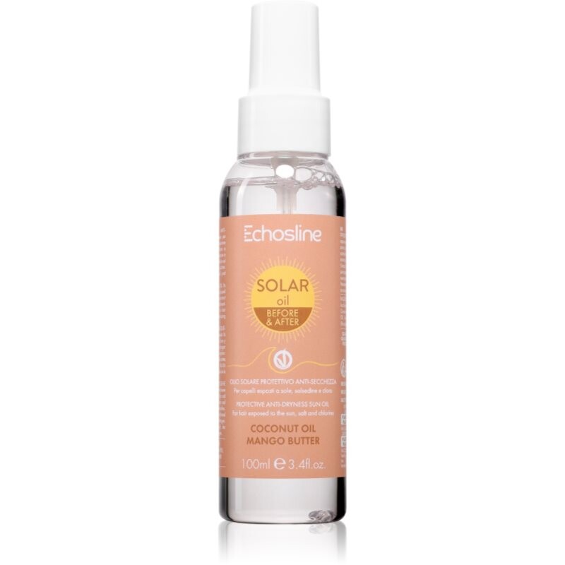 Echosline SOLAR Oil ochranný olej na vlasy proti slnečnému žiareniu 100 ml